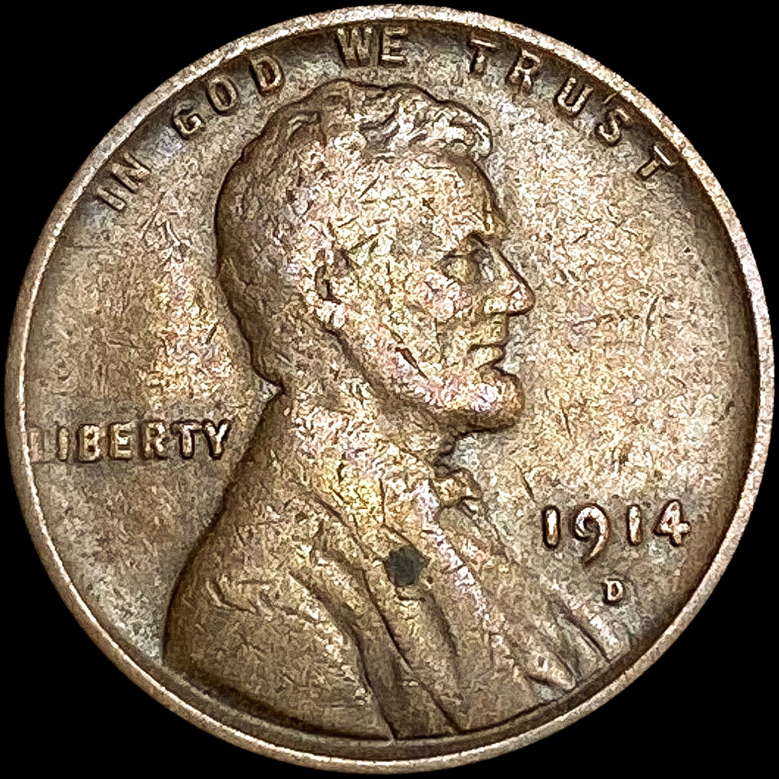 1914-D Wheat Cent LIGHTLY CIRCULATED (1 of 2)