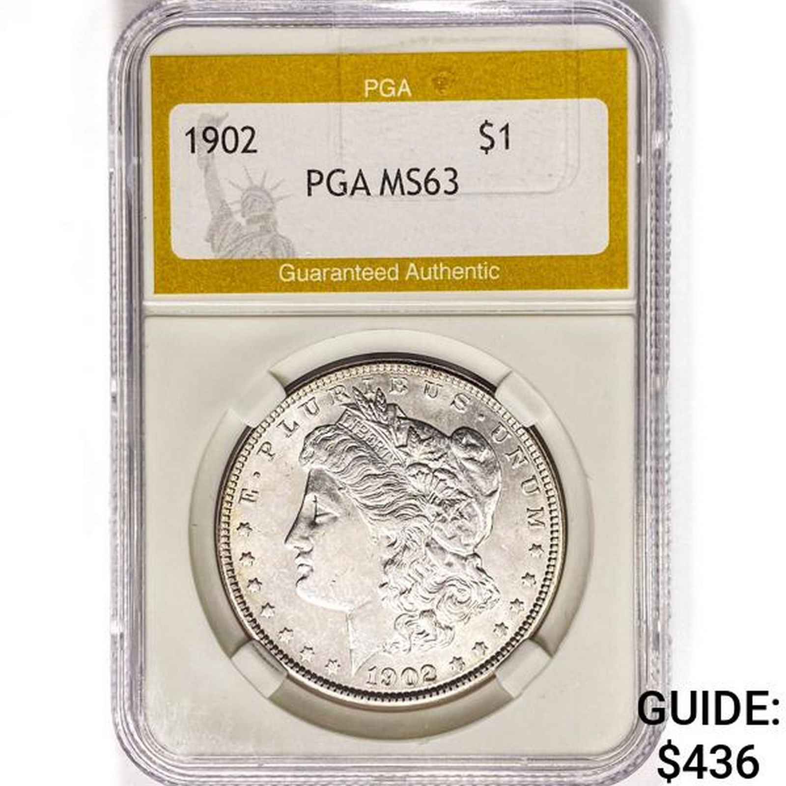 1902 Morgan Silver Dollar PGA MS63 (1 of 2)