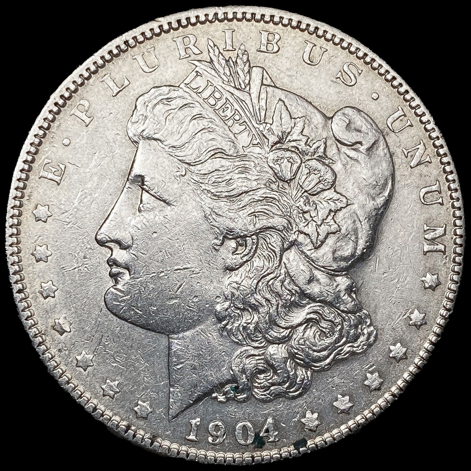 1904 Morgan Silver Dollar CLOSELY UNCIRCULATED (1 of 2)