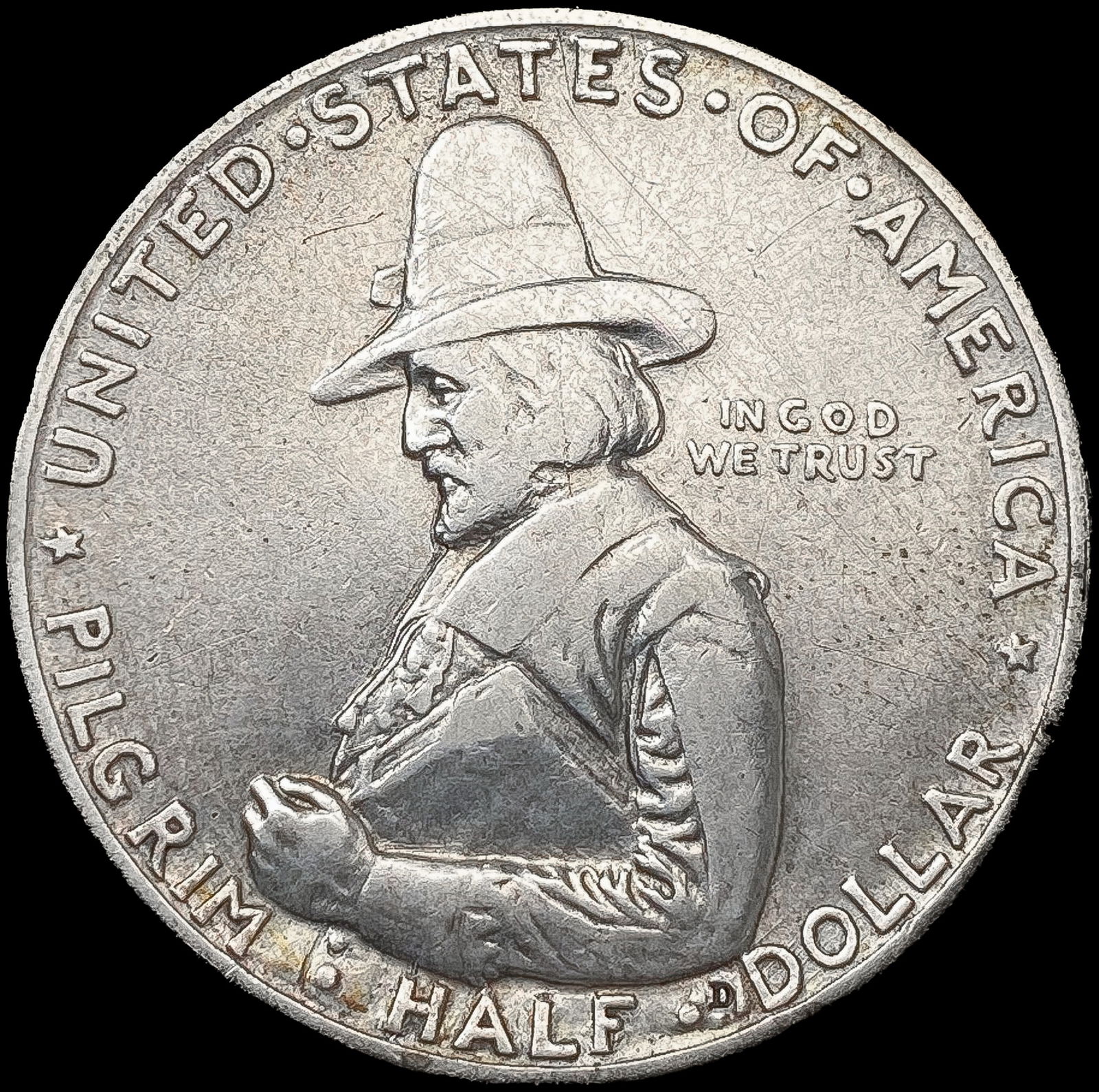 1920 Pilgrim Half Dollar LIGHTLY CIRCULATED (1 of 2)