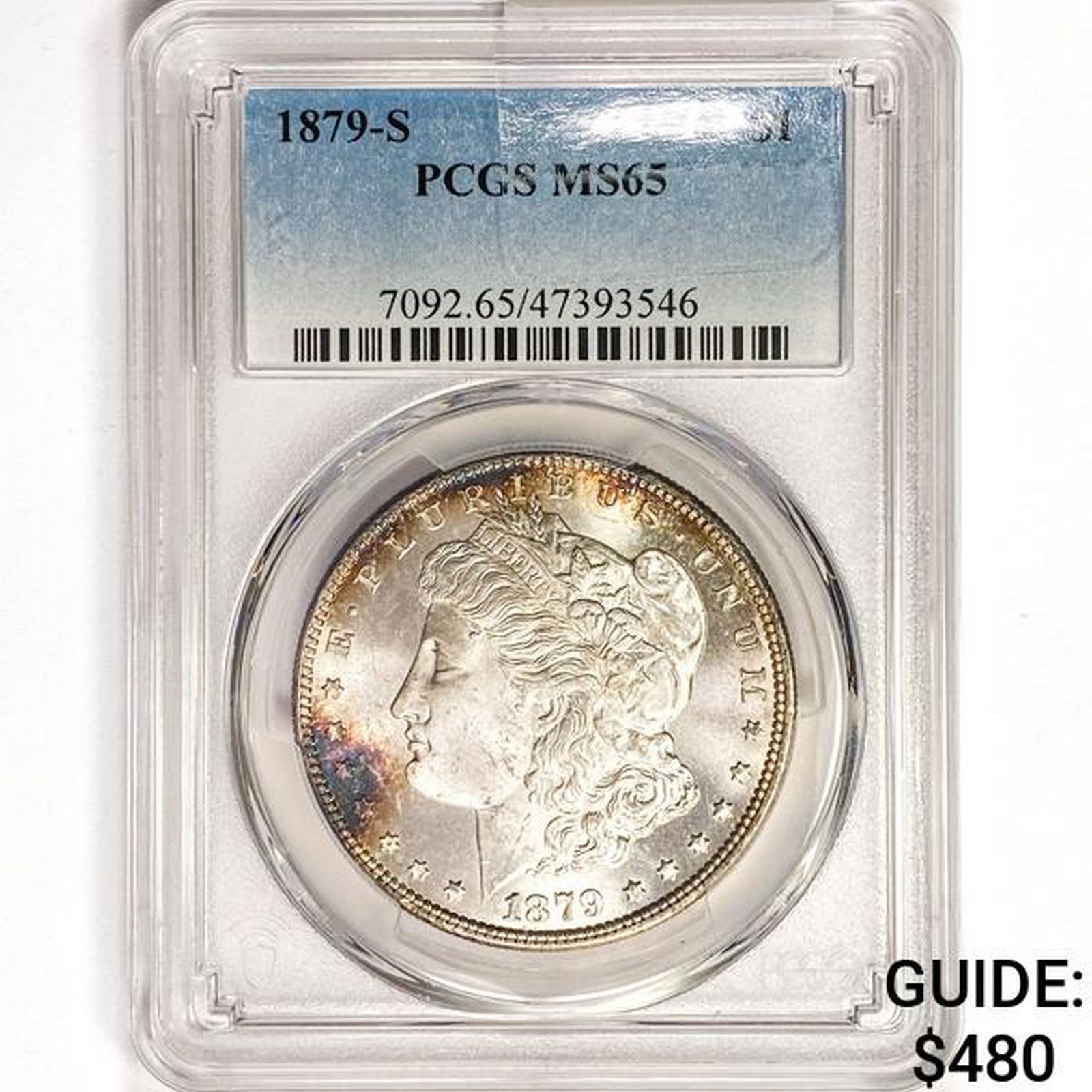 1879-S Morgan Silver Dollar PCGS MS65 (1 of 2)