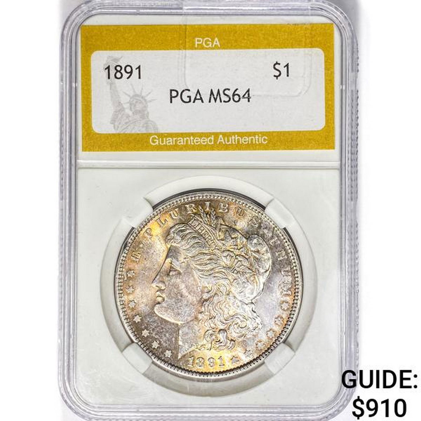 1891 Morgan Silver Dollar PGA MS64 (1 of 2)