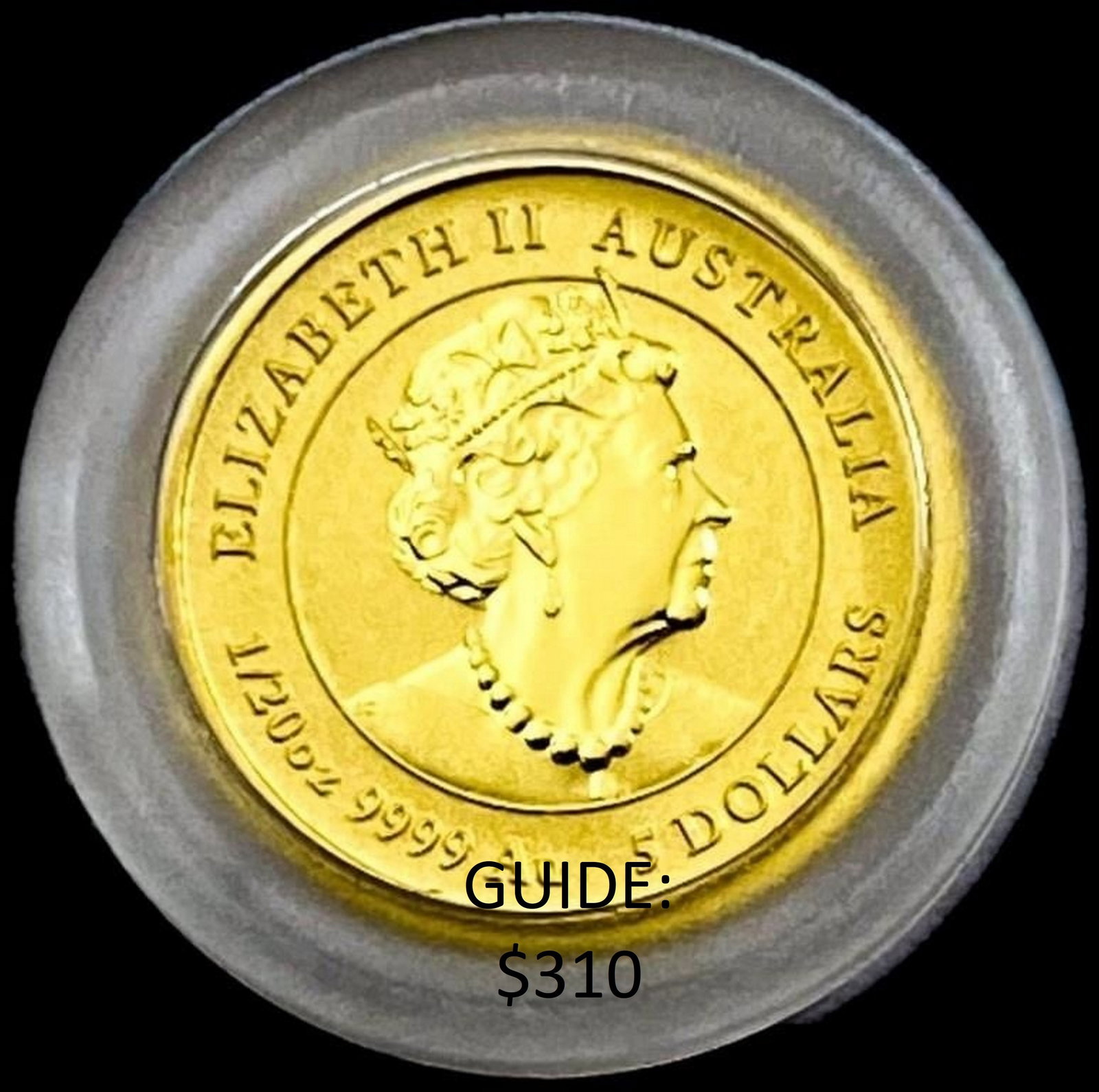 2023P $5 1/20th oz Gold Australian Rabbit: 2023P $5 1/20th oz Gold Australian Rabbit