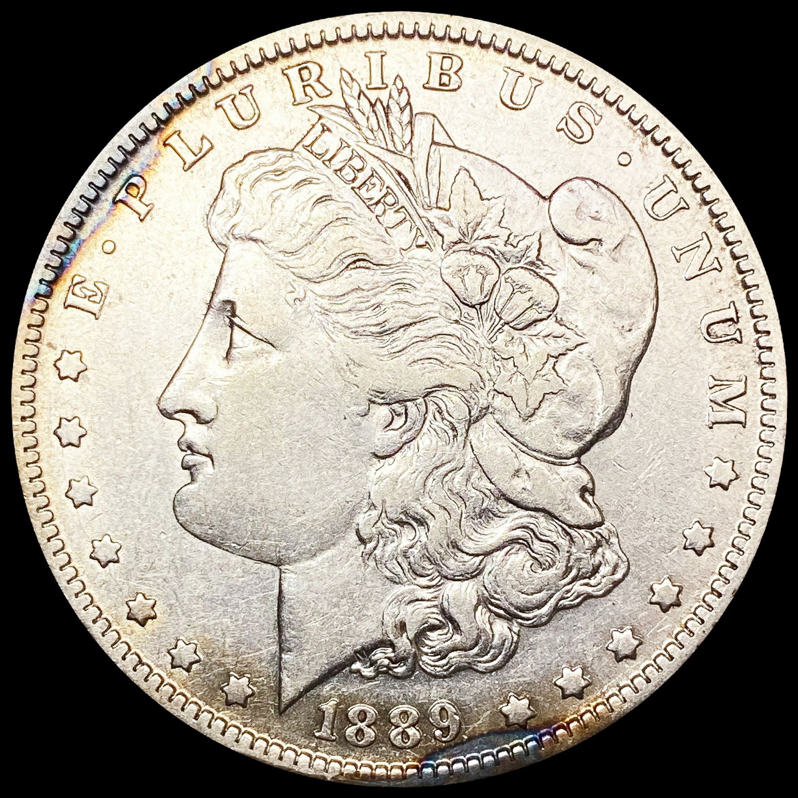 1889-O Morgan Silver Dollar NEARLY UNCIRCULATED (1 of 2)