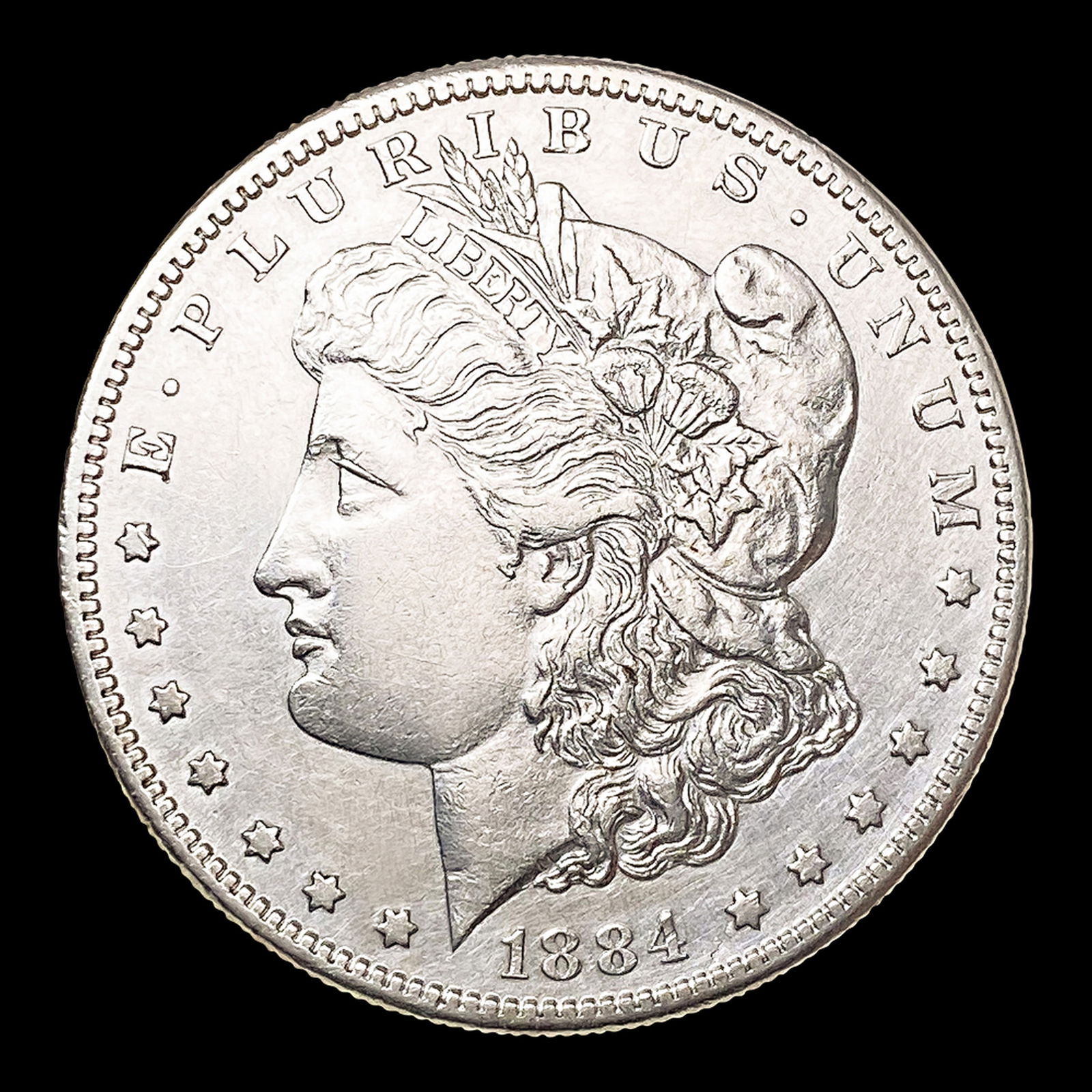 1884-S Morgan Silver Dollar CLOSELY UNCIRCULATED (1 of 2)