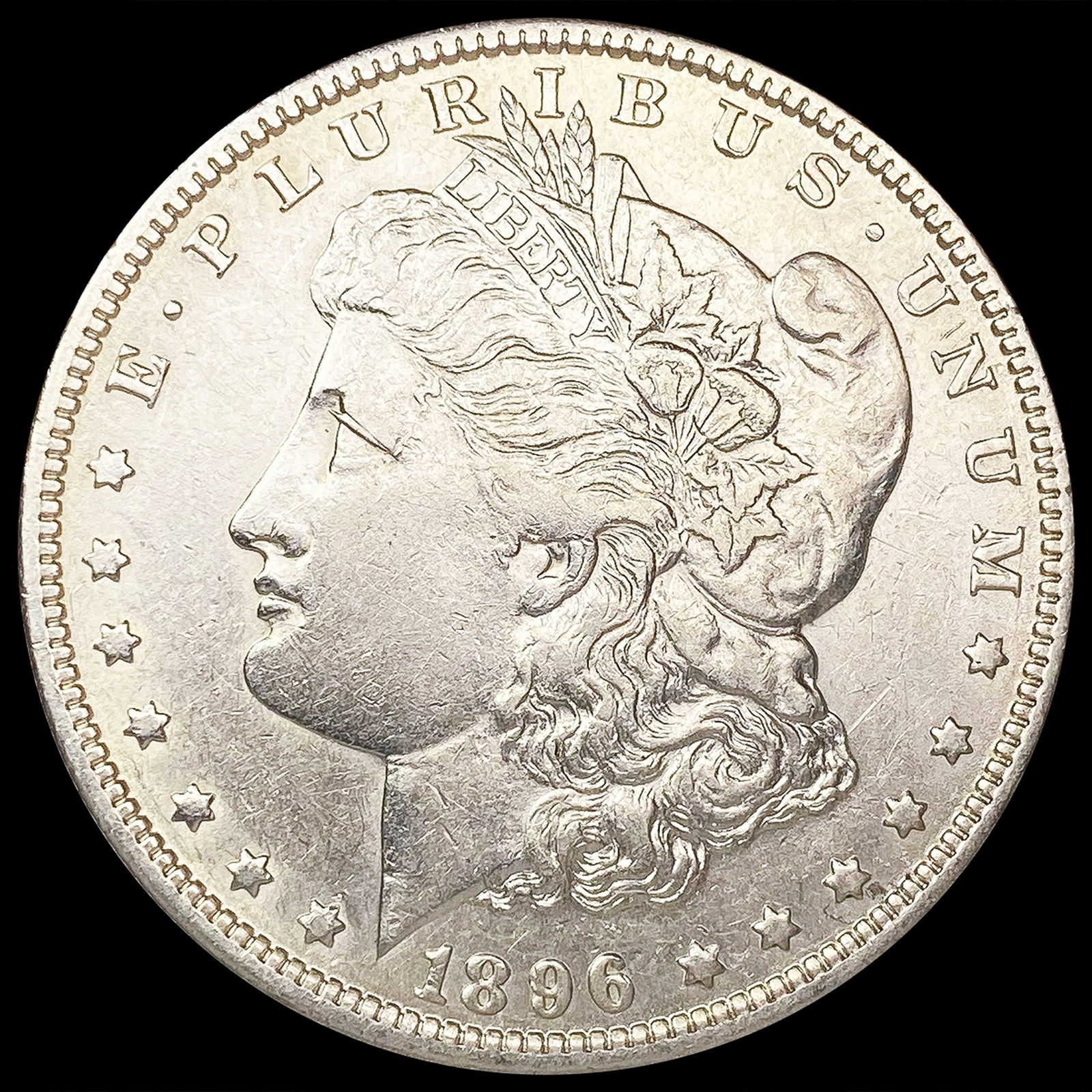 1896-O Morgan Silver Dollar CLOSELY UNCIRCULATED (1 of 2)