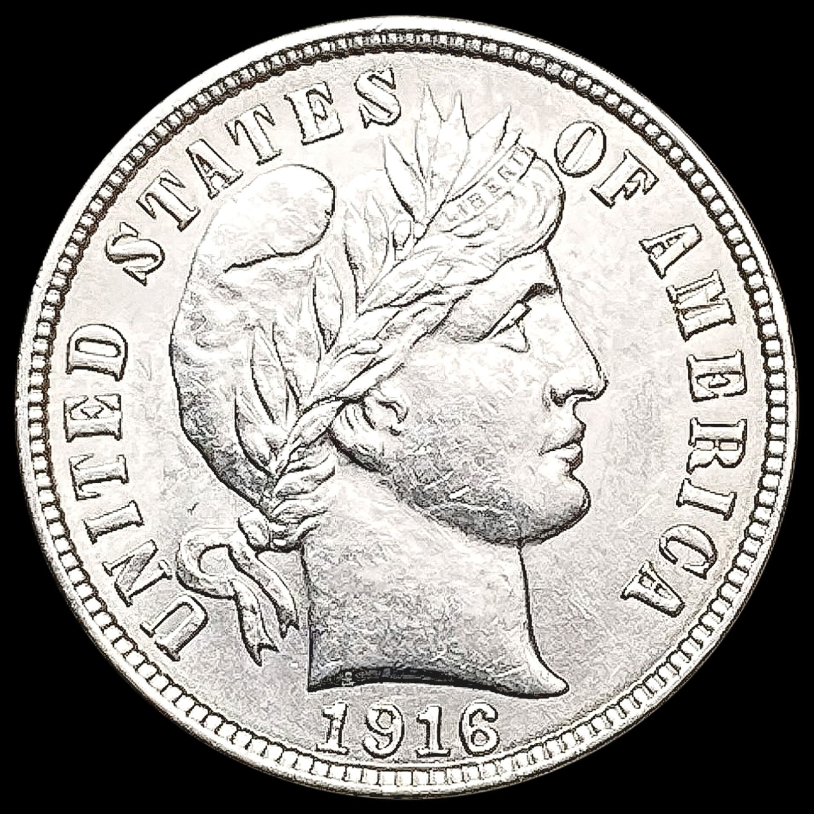 1916 Barber Dime UNCIRCULATED (1 of 2)