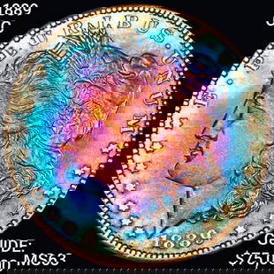 1889-CC Morgan Silver Dollar CHOICE BU: 1889-CC Morgan Silver Dollar CHOICE BU
