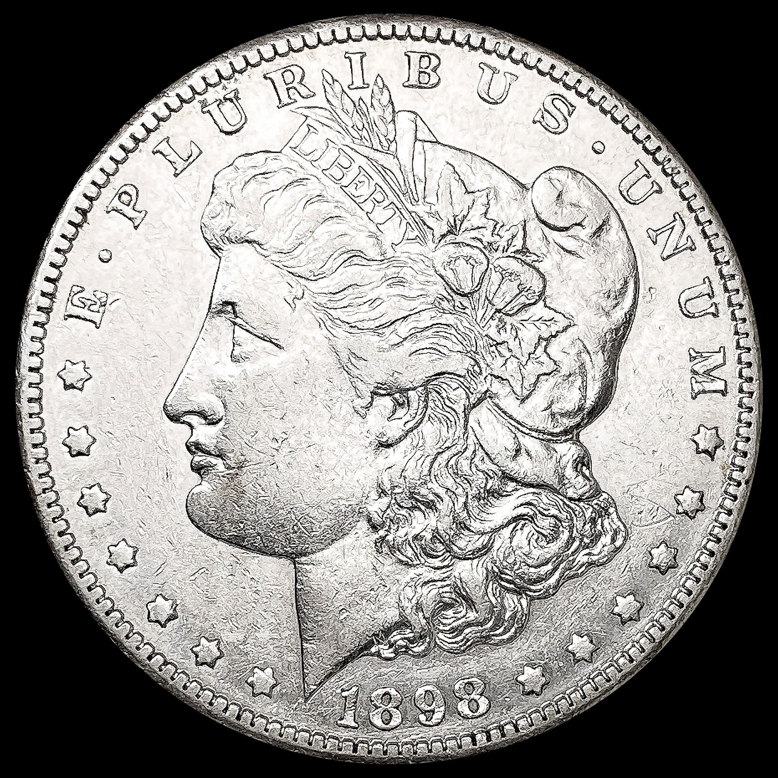 1898-S Morgan Silver Dollar CLOSELY UNCIRCULATED (1 of 2)