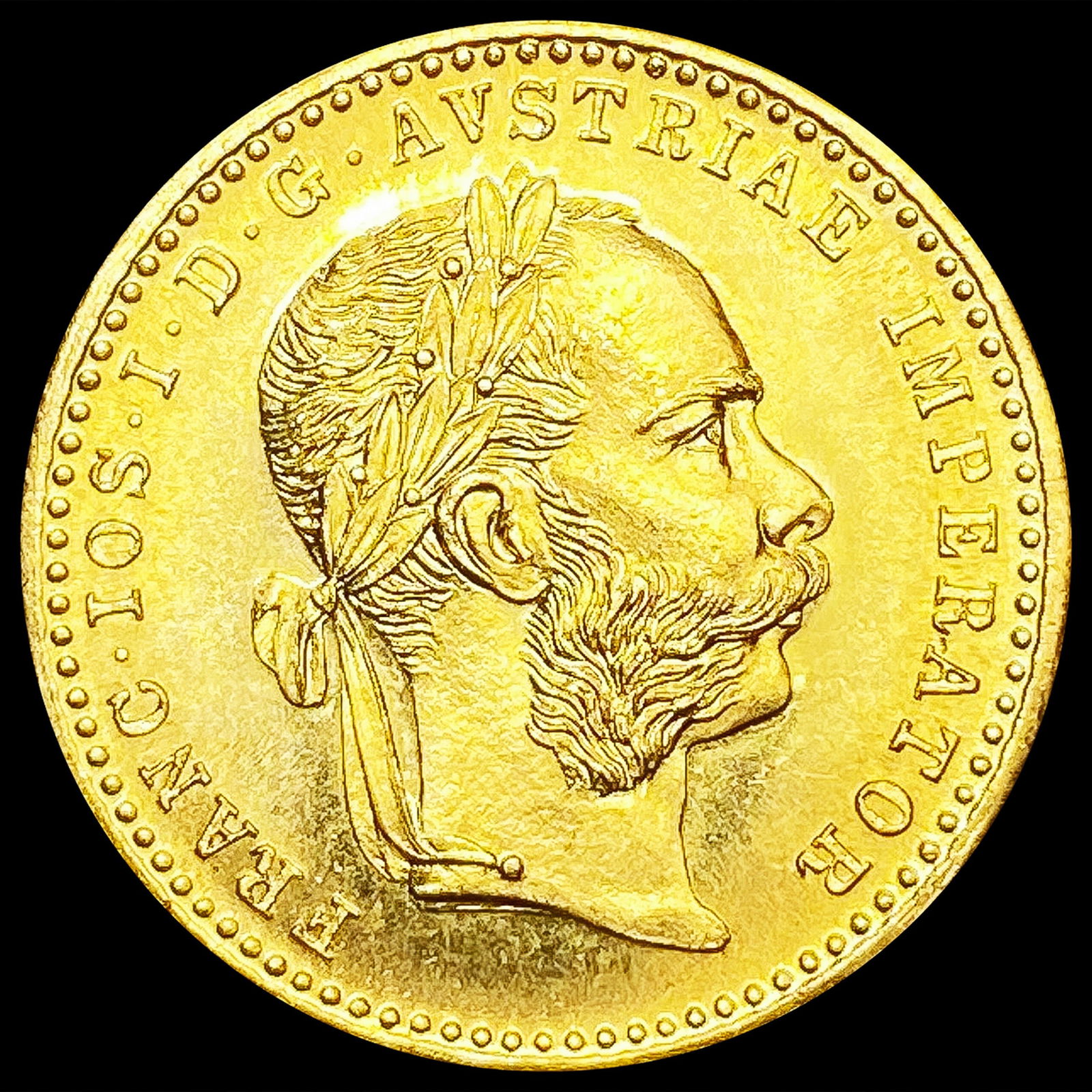 1915 Austria .1107oz Gold 1 Ducat SUPERB GEM BU (1 of 2)