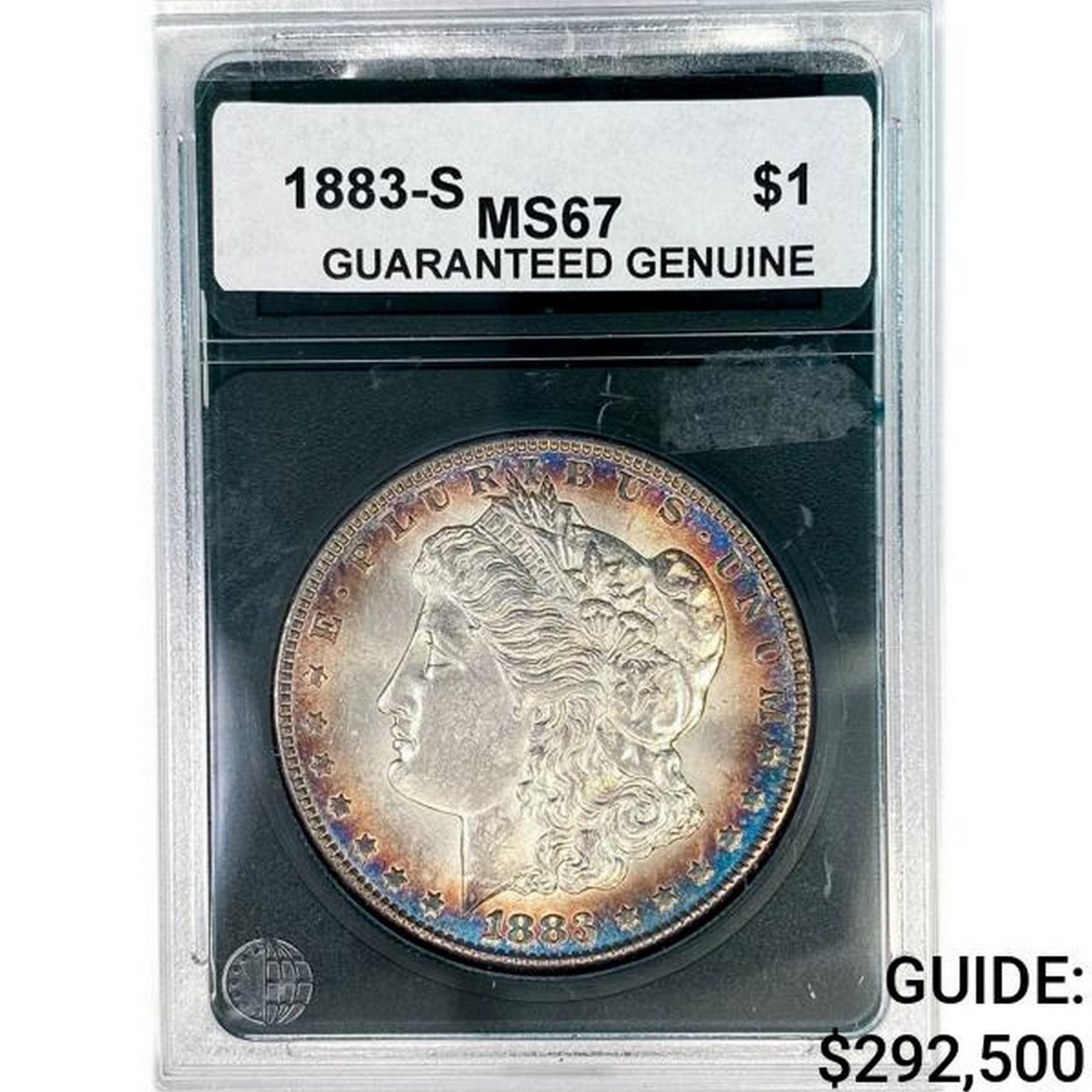 1883-S Morgan Silver Dollar GG MS67 (1 of 2)