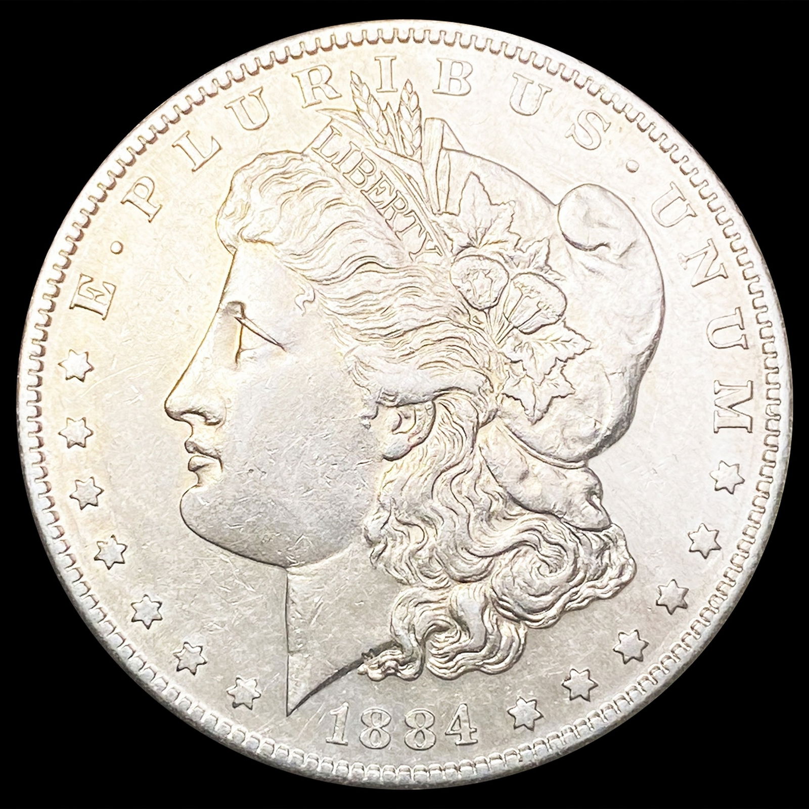 1884-S Morgan Silver Dollar CLOSELY UNCIRCULATED (1 of 2)