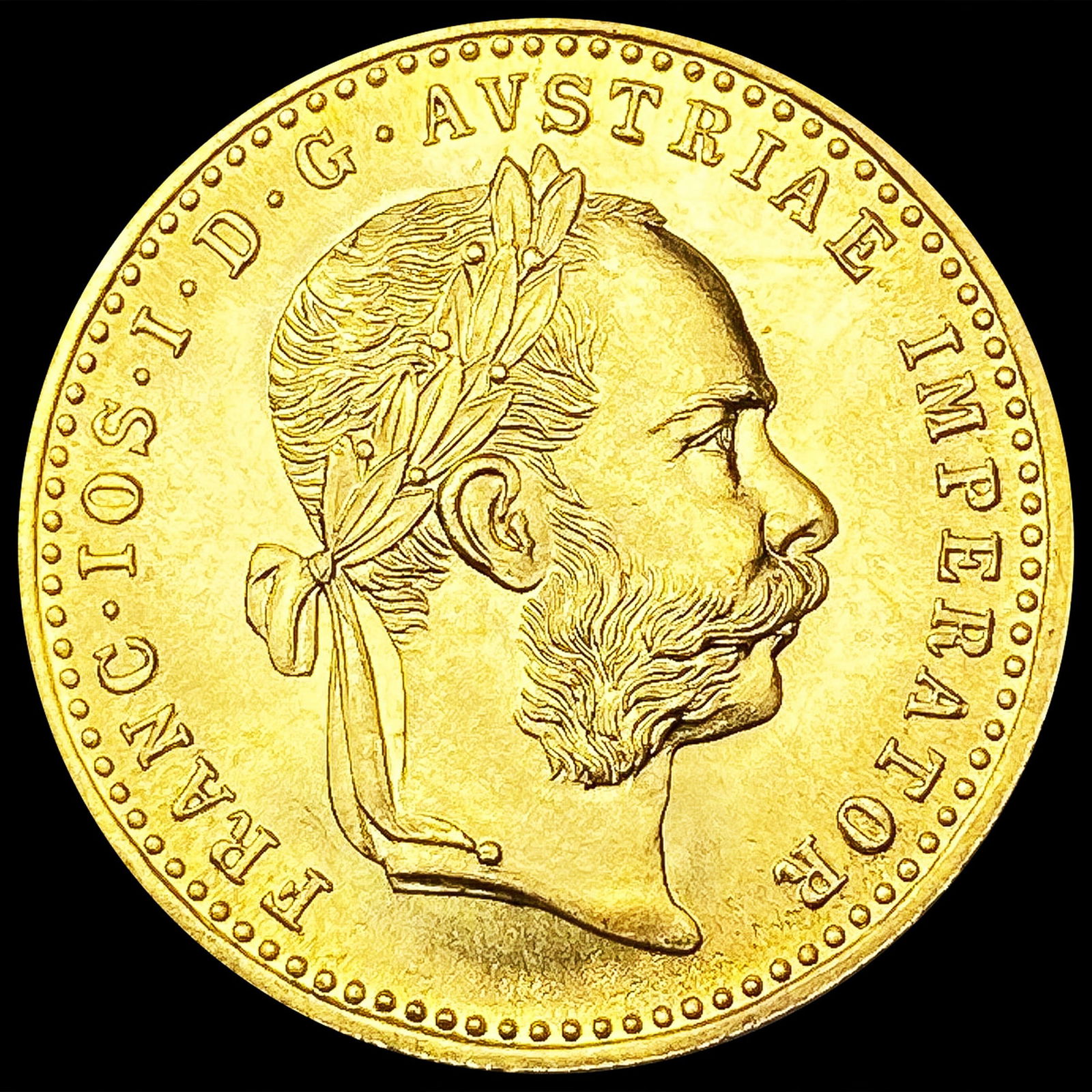 1915 Austria .1107oz Gold 1 Ducat SUPERB GEM BU (1 of 2)