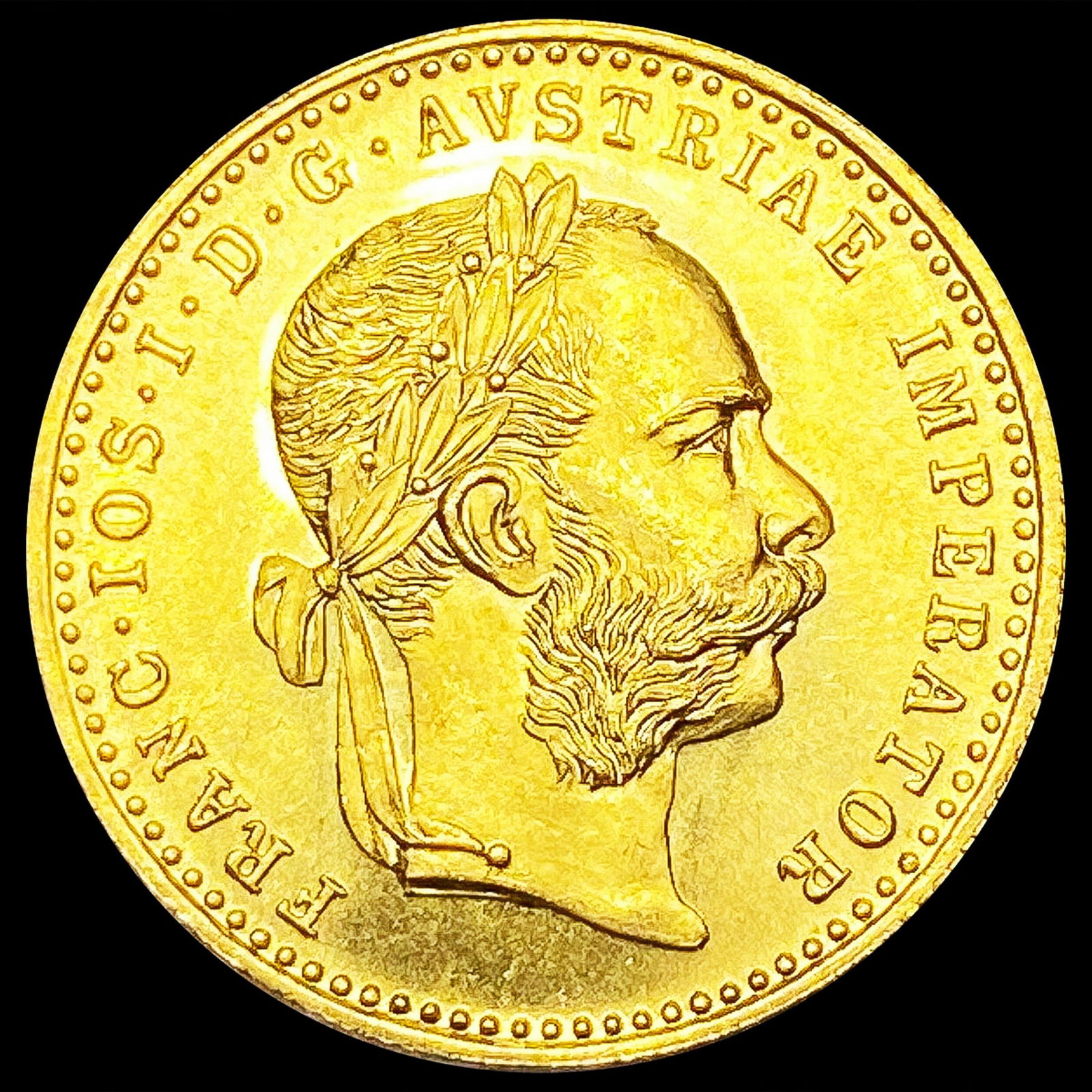 1915 Austria .1107oz Gold 1 Ducat SUPERB GEM BU (1 of 2)