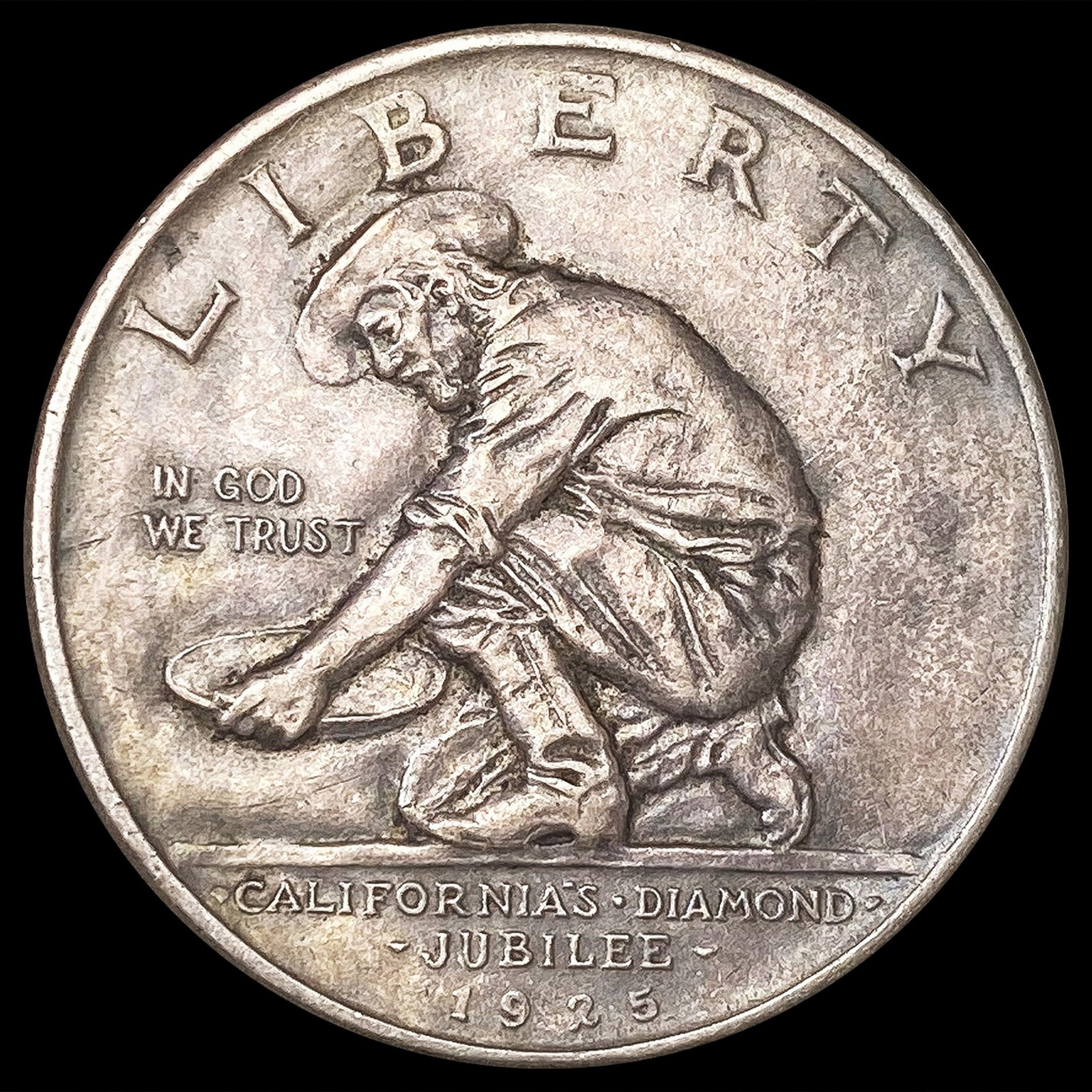 1925-S Jubilee Half Dollar LIGHTLY CIRCULATED: 1925-S Jubilee Half Dollar LIGHTLY CIRCULATED