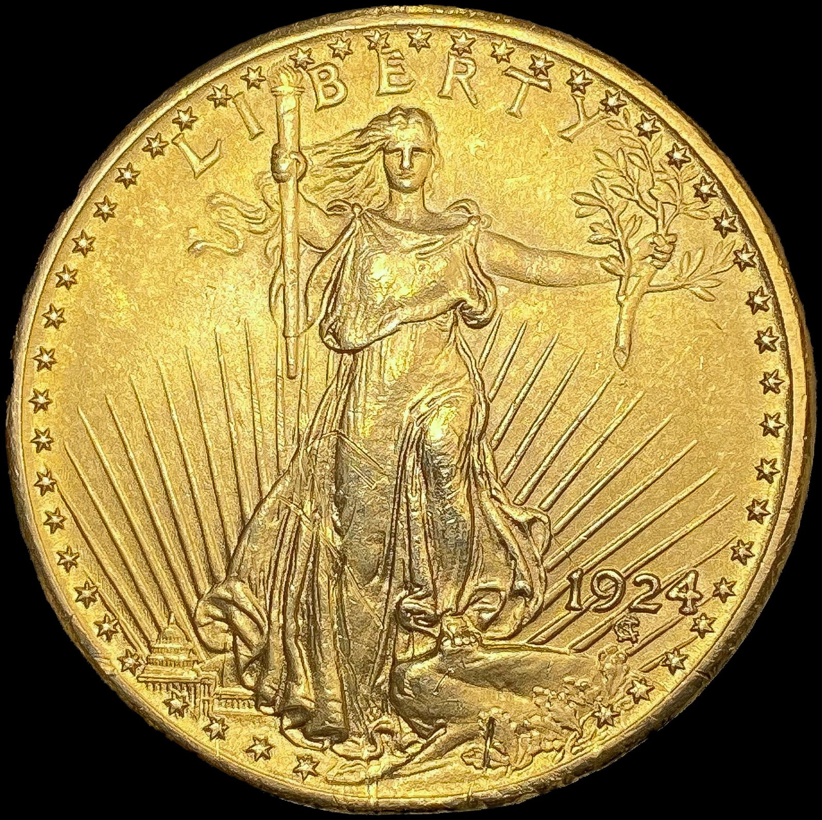 1924 $20 Gold Double Eagle HIGH GRADE (1 of 2)