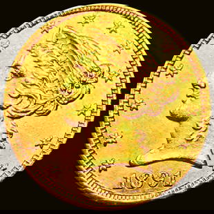 1891-CC $5 Gold Half Eagle: 1891-CC $5 Gold Half Eagle