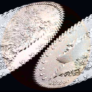 1889-CC King CC Morgan Silver Dollar: 1889-CC King CC Morgan Silver Dollar