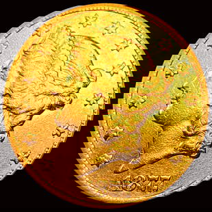 1877-CC $20 Gold Double Eagle: 1877-CC $20 Gold Double Eagle