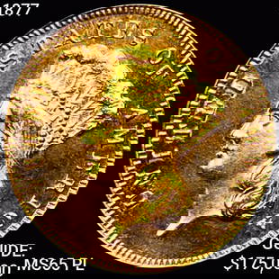 1877 $3 Gold Piece: 1877 $3 Gold Piece