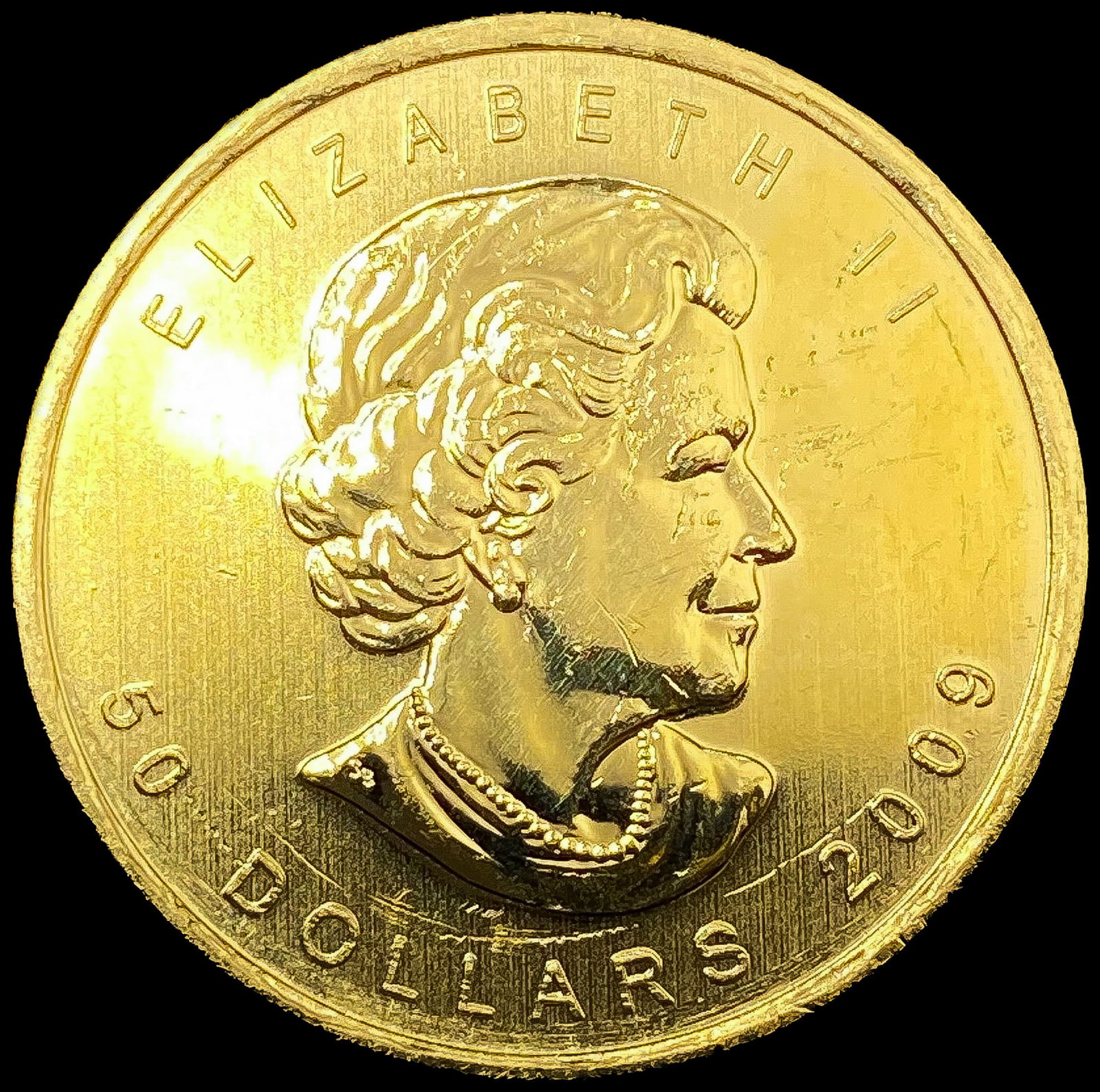 2009 Canada 1oz Gold $50 HIGH GRADE (1 of 2)