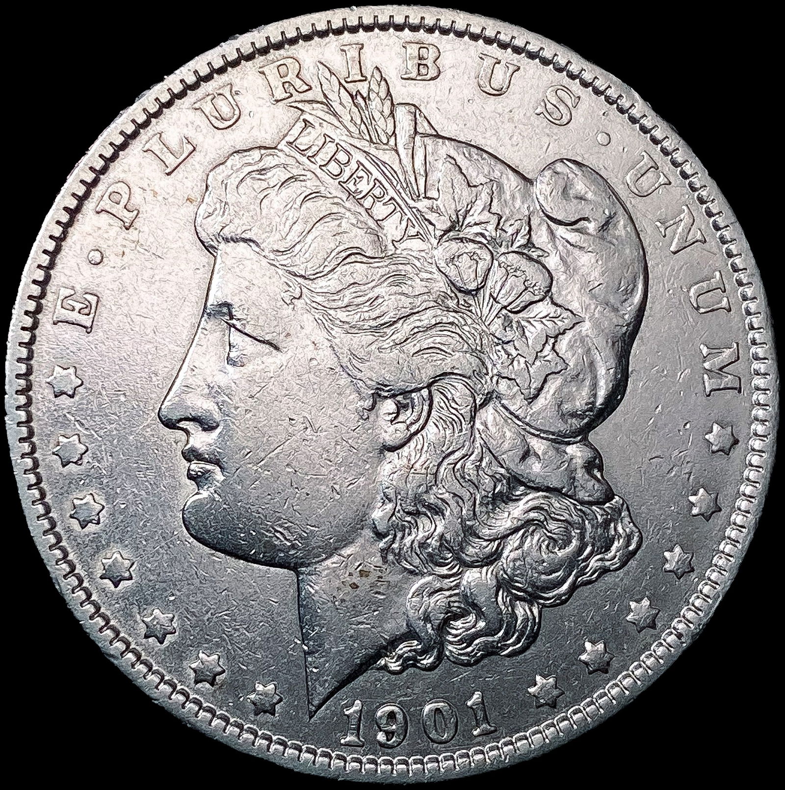1901 Morgan Silver Dollar NEARLY UNCIRCULATED (1 of 2)