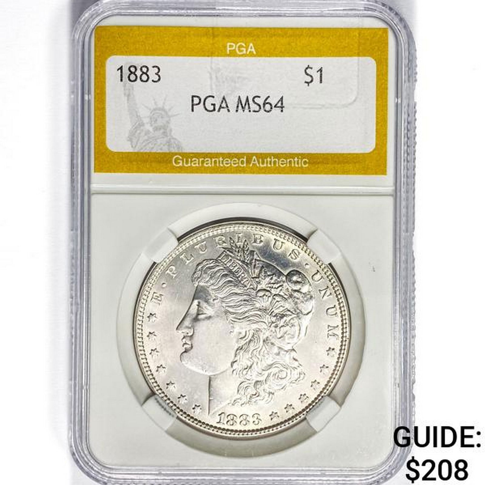 1883 Morgan Silver Dollar PGA MS64 (1 of 2)