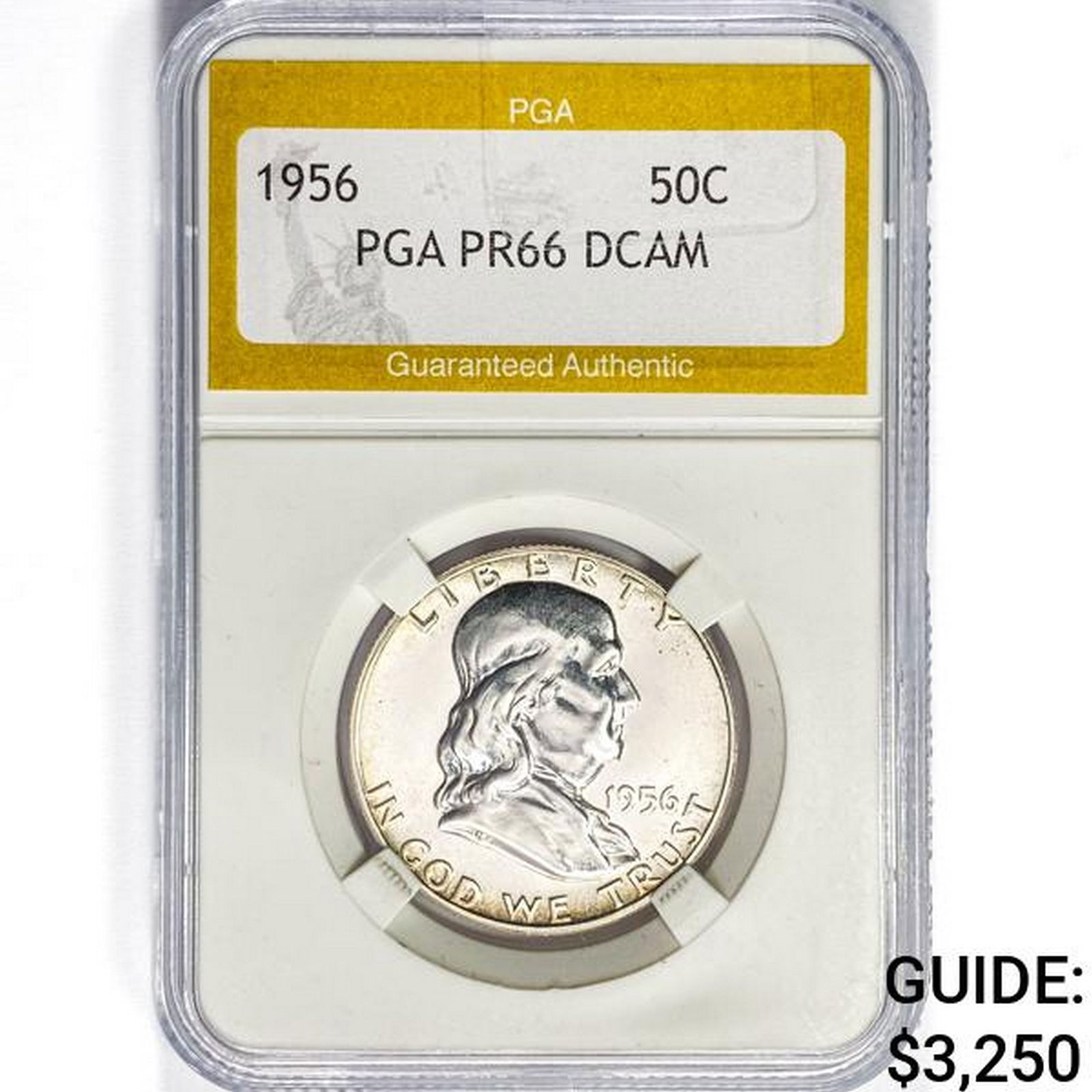 1956 Franklin Half Dollar PGA PR66 DCAM (1 of 2)