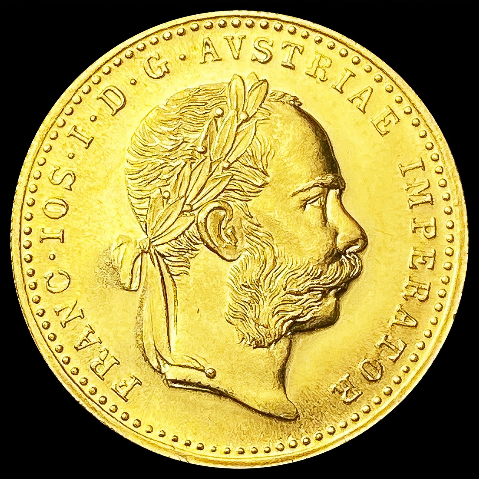 1915 Austria .1107oz Gold 1 Ducat GEM BU (1 of 2)