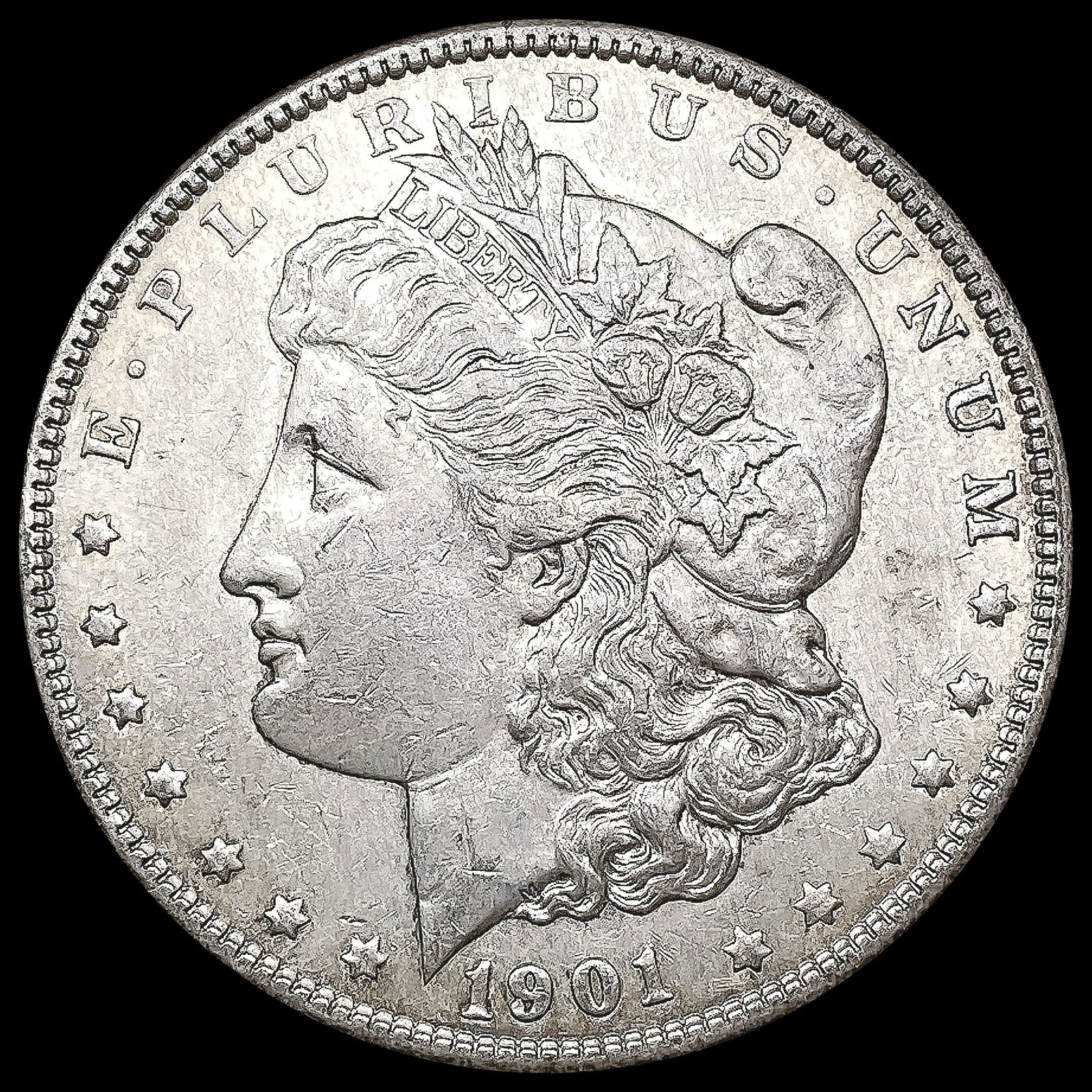 1901 Morgan Silver Dollar CLOSELY UNCIRCULATED (1 of 2)