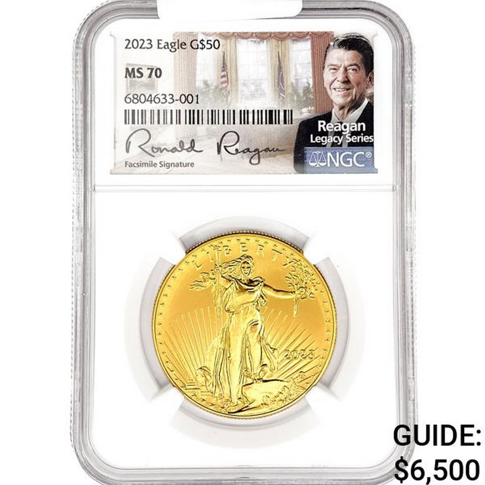 2023 US 1oz Gold $50 Eagle NGC MS70 (1 of 2)