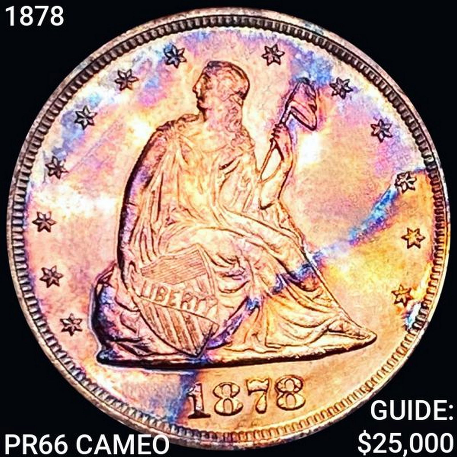 1878 Twenty Cent Piece SUPERB GEM BU (1 of 2)