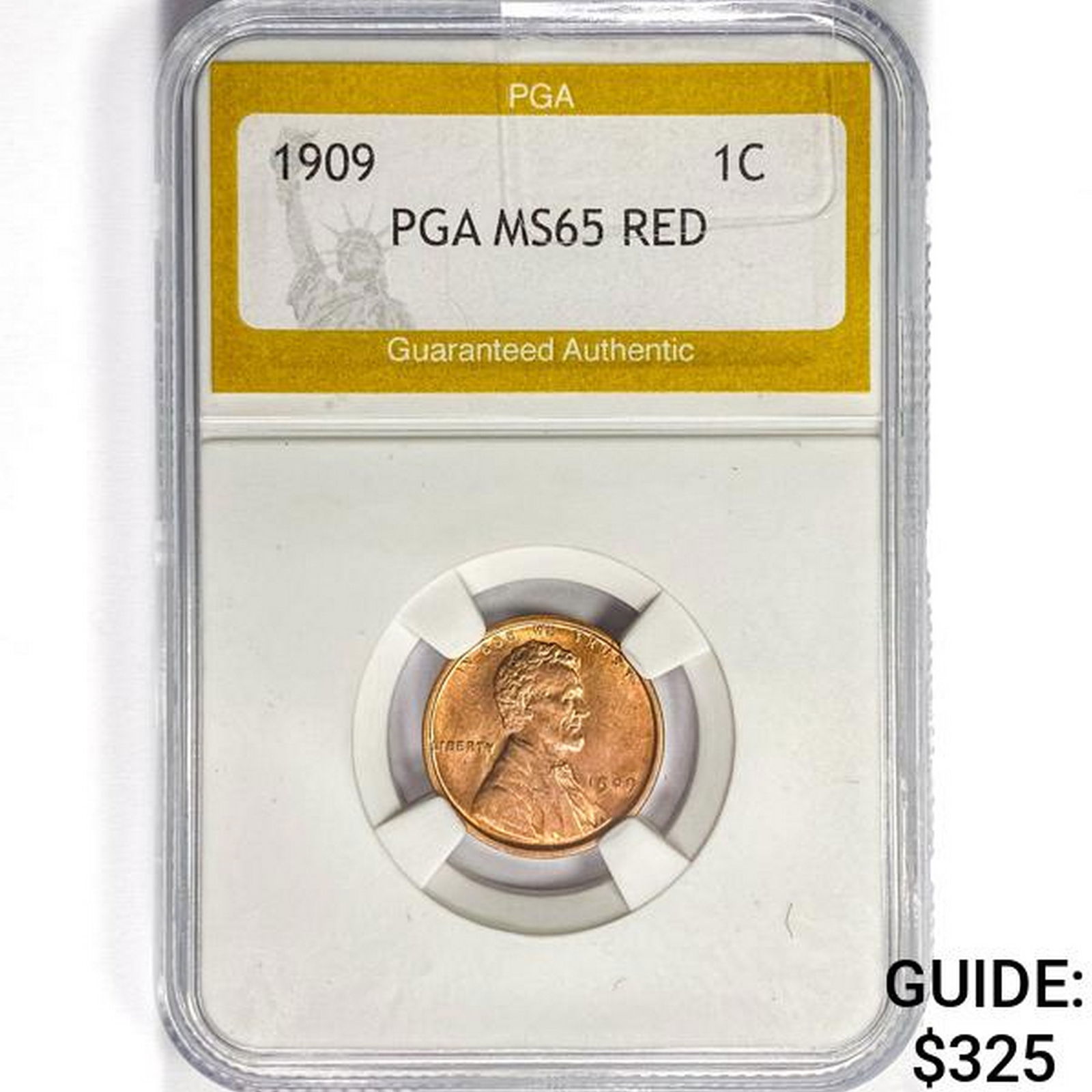 1909 Wheat Cent PGA MS65 RED (1 of 2)