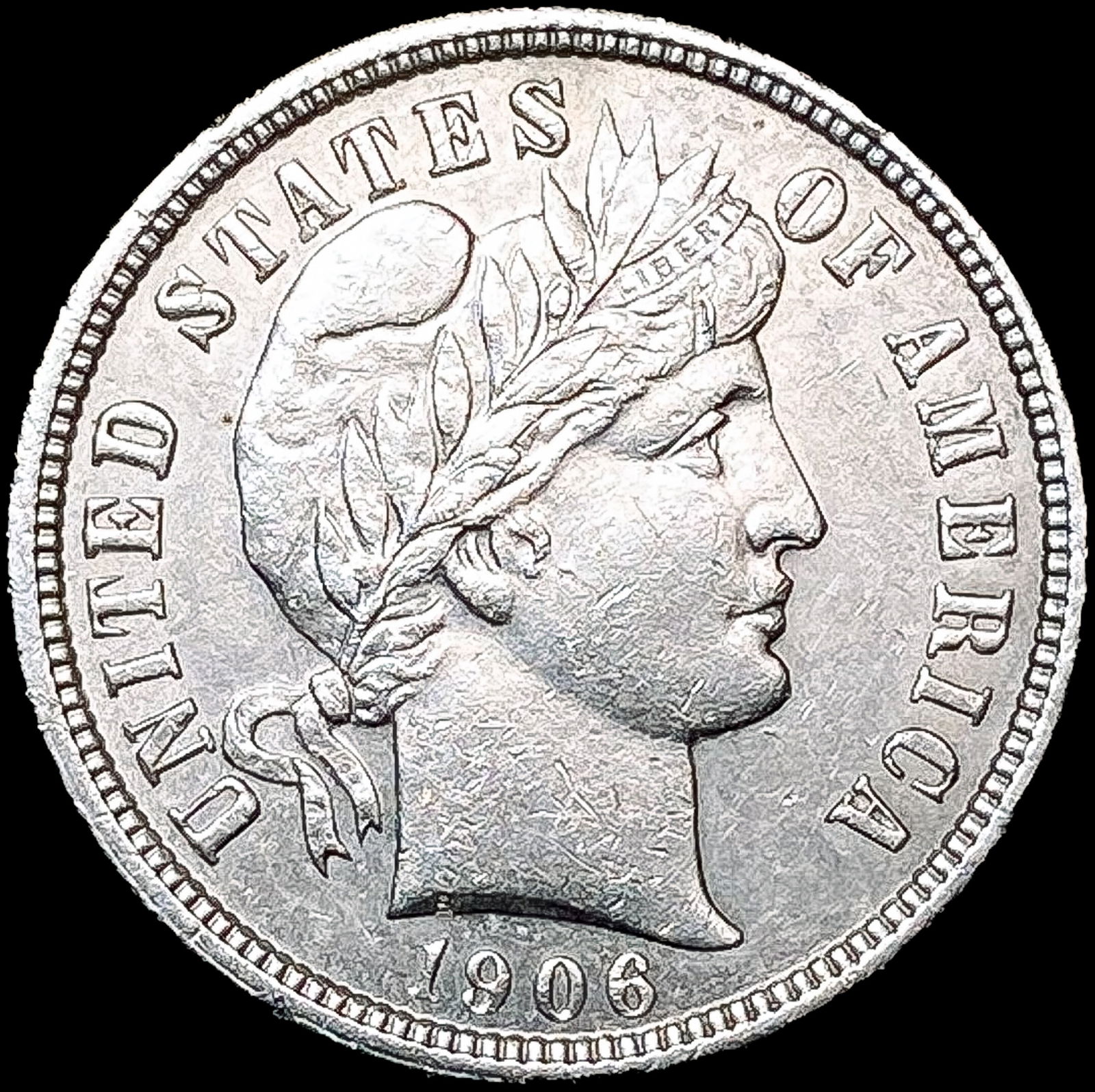 1906 Barber Dime UNCIRCULATED (1 of 2)