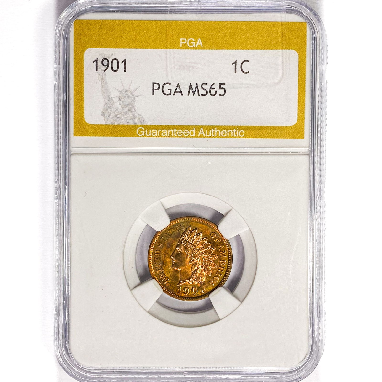 1901 Indian Head Cent PGA MS65 (1 of 2)