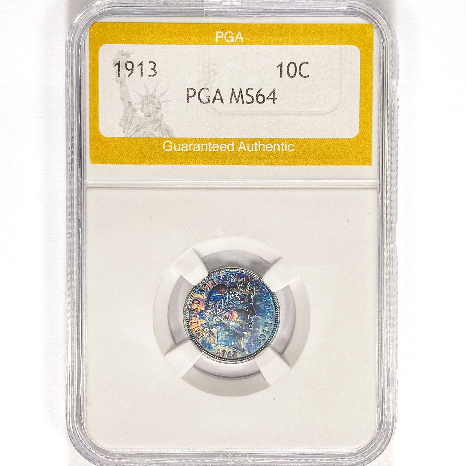 1913 Barber Dime PGA MS64 (1 of 2)