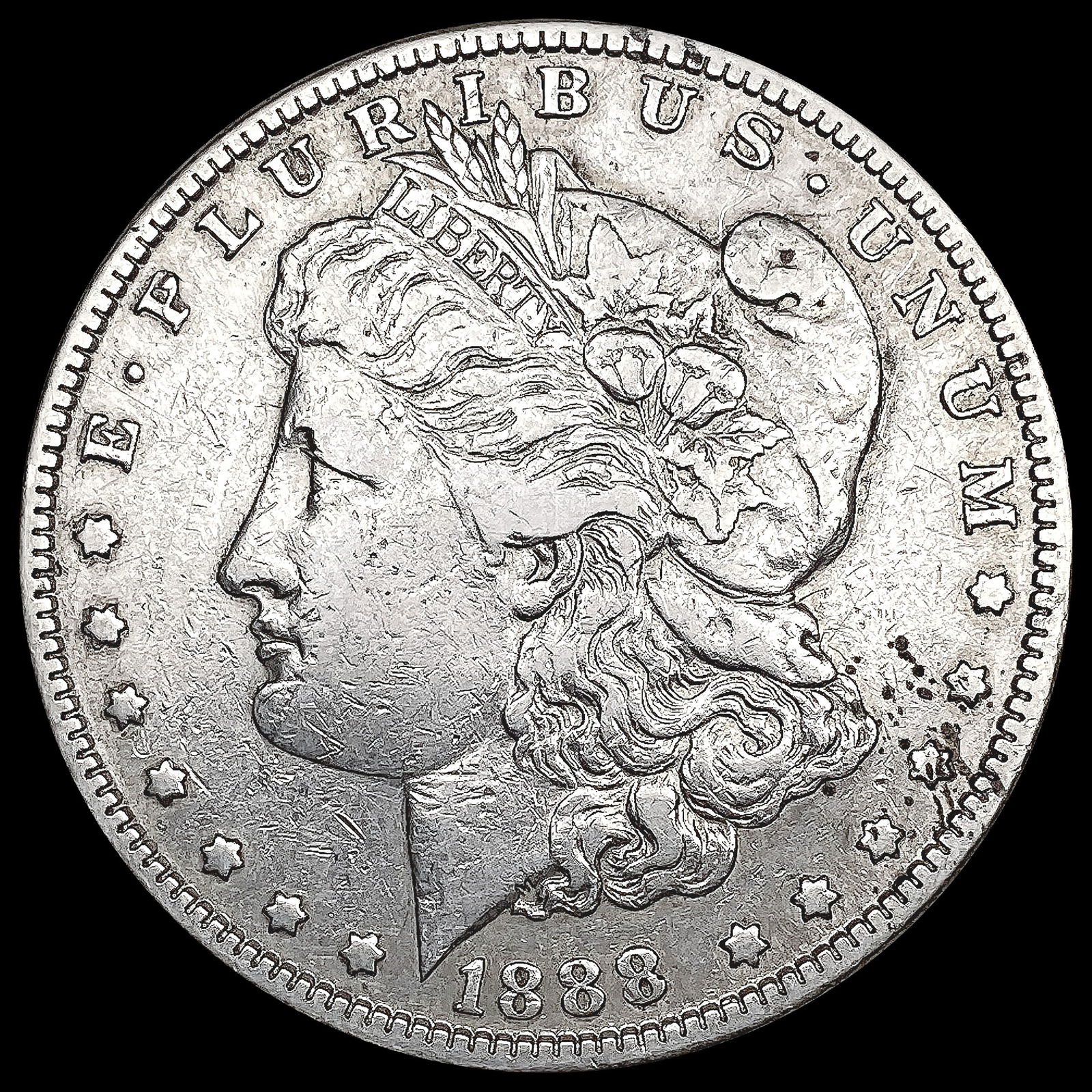 1888-S Morgan Silver Dollar NEARLY UNCIRCULATED (1 of 2)