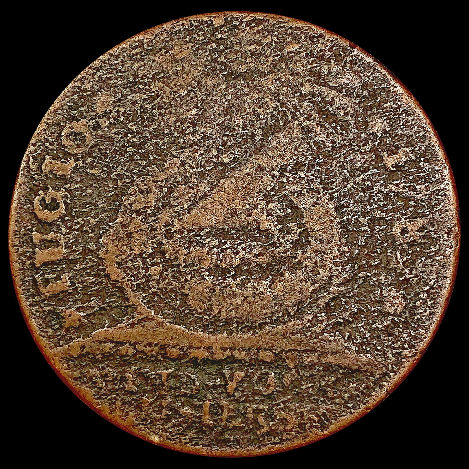 1787 Fugio Colonial Cent NICELY CIRCULATED (1 of 2)