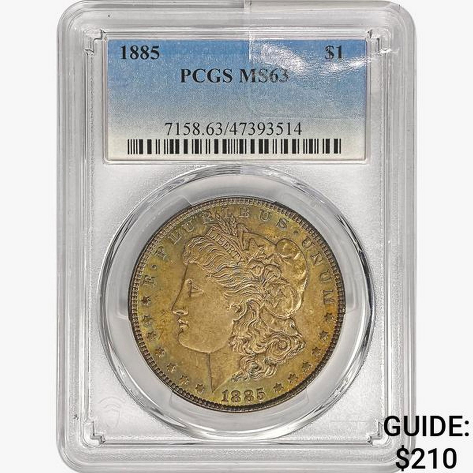 1885 Morgan Silver Dollar PCGS MS63 (1 of 2)