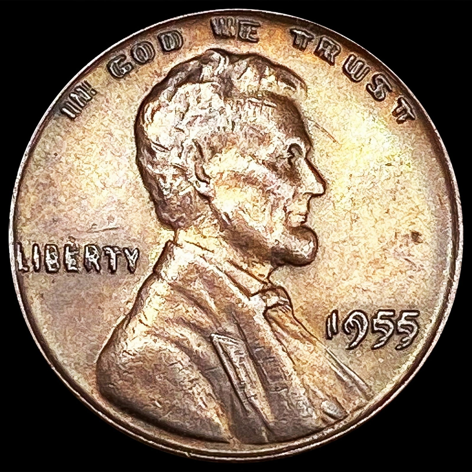 1955 DDO Wheat Cent UNCIRCULATED (1 of 2)