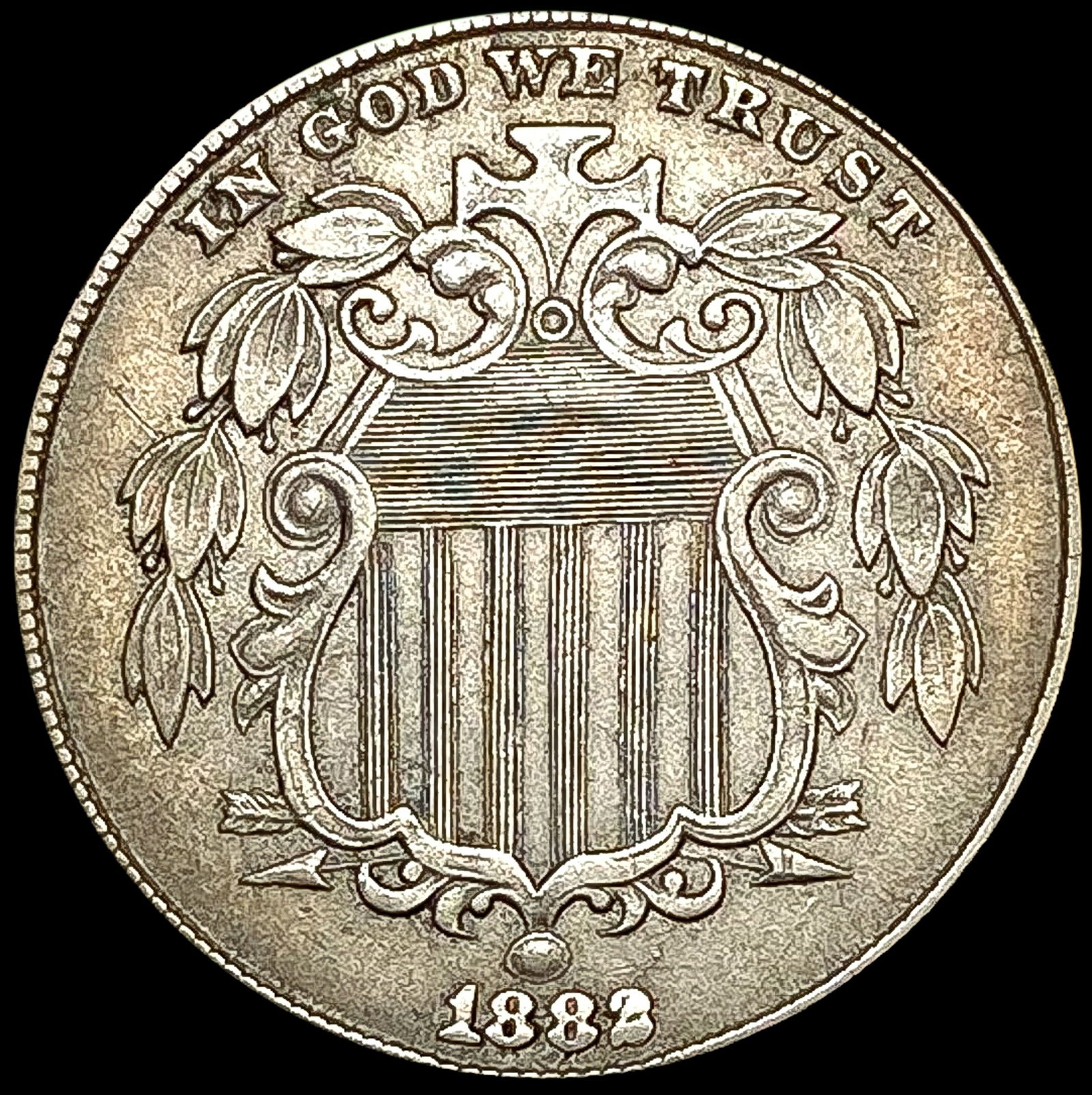 1882 Shield Nickel UNCIRCULATED (1 of 2)