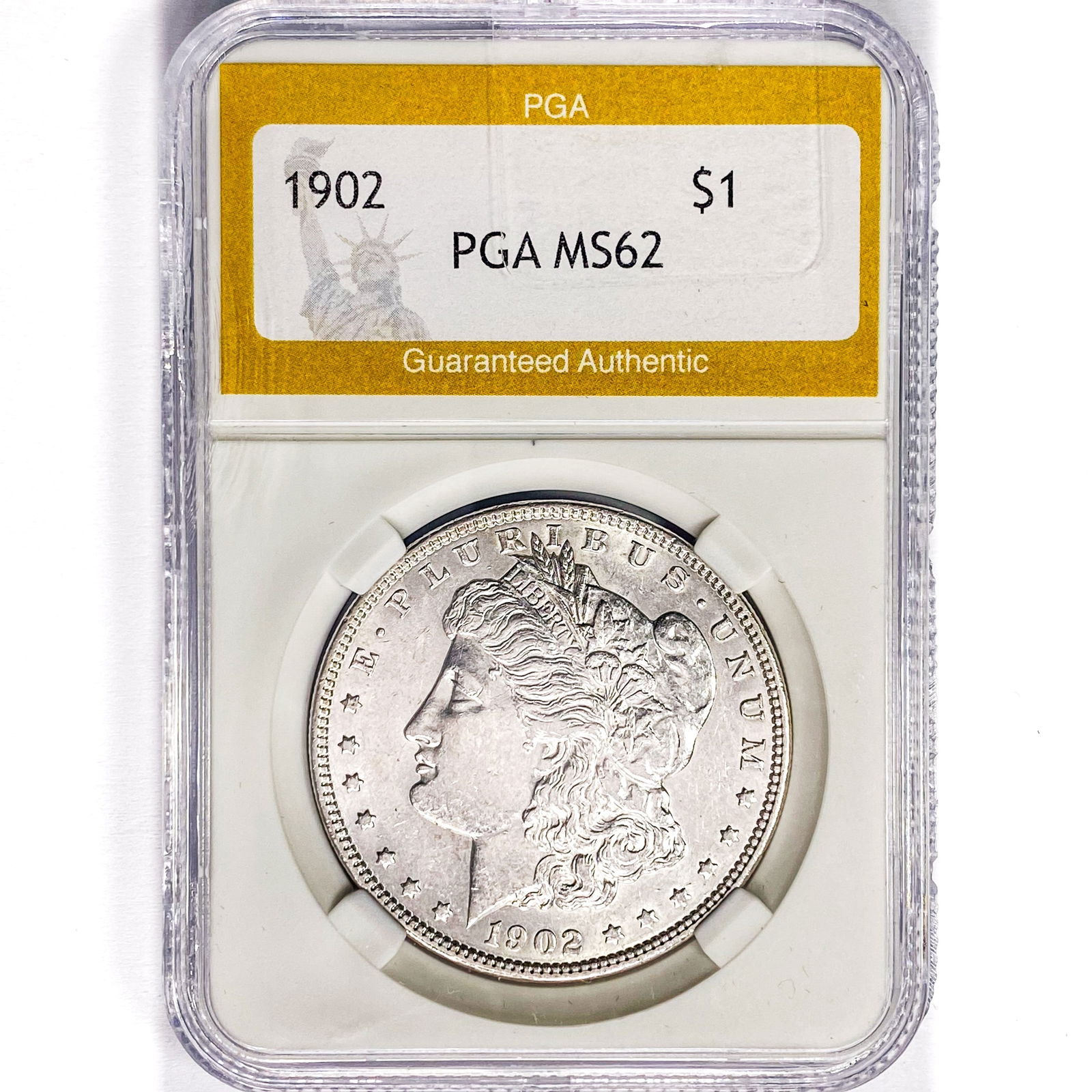 1902 Morgan Silver Dollar PGA MS62 (1 of 2)