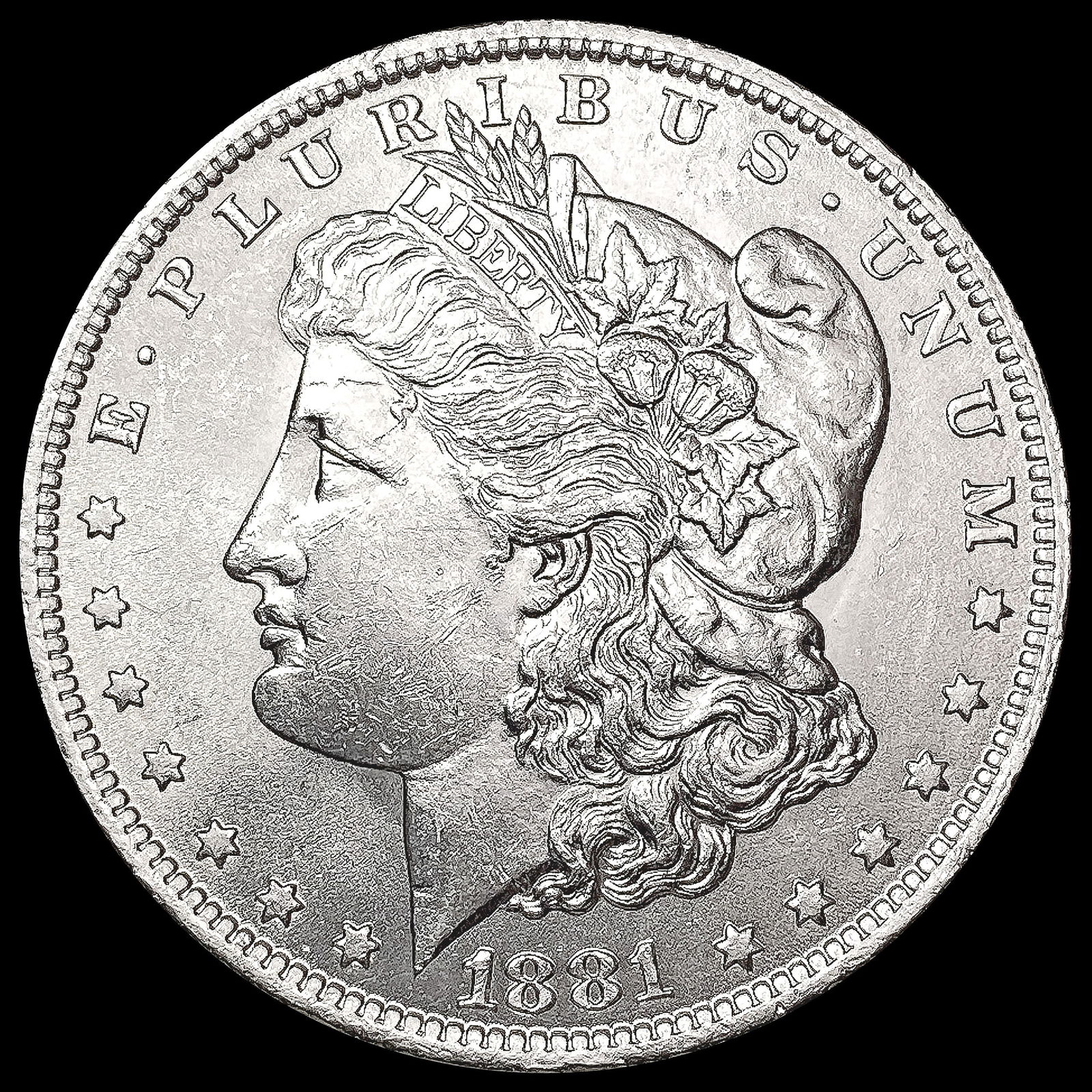 1881-O Morgan Silver Dollar CHOICE BU (1 of 2)