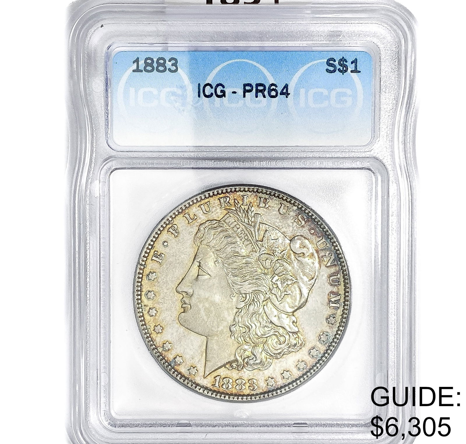 1883 Morgan Silver Dollar ICG PR64 (1 of 2)