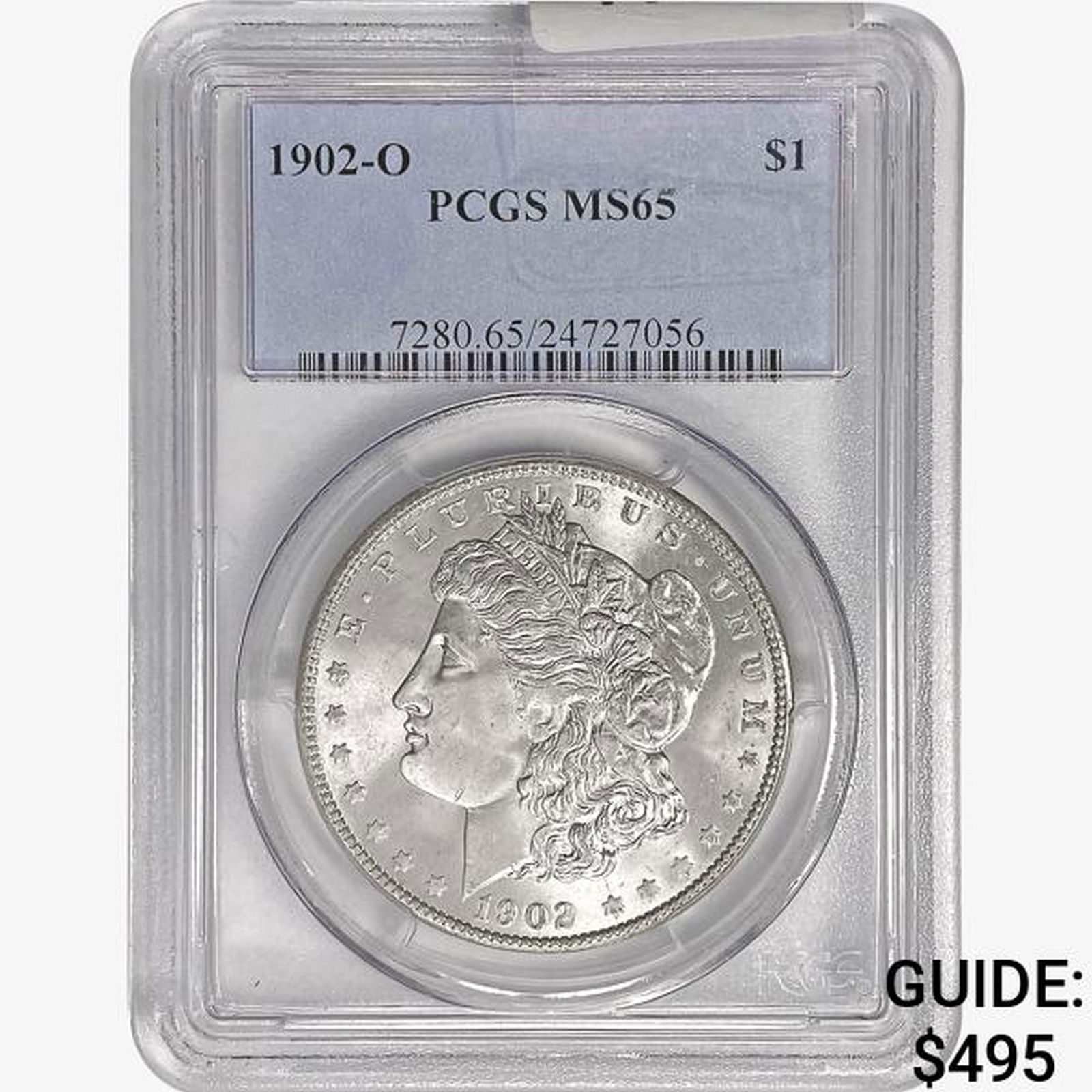 1902-O Morgan Silver Dollar PCGS MS65 (1 of 2)