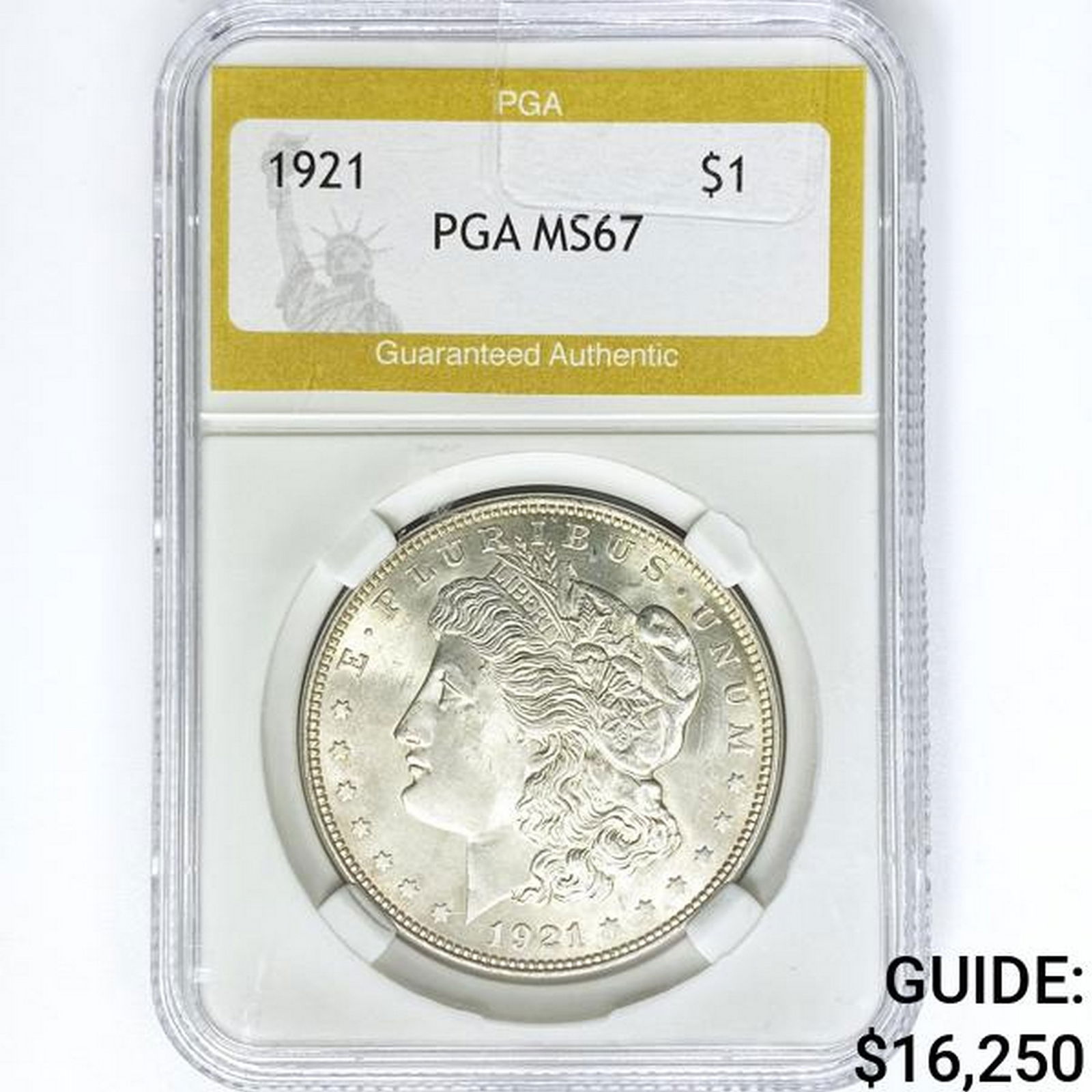 1921 Morgan Silver Dollar PGA MS67 (1 of 2)