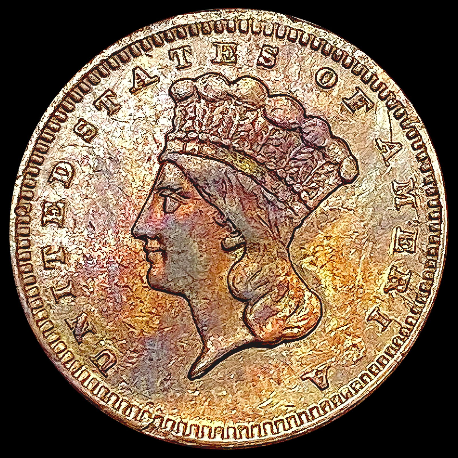 1861 Rare Gold Dollar CLOSELY UNCIRCULATED (1 of 2)