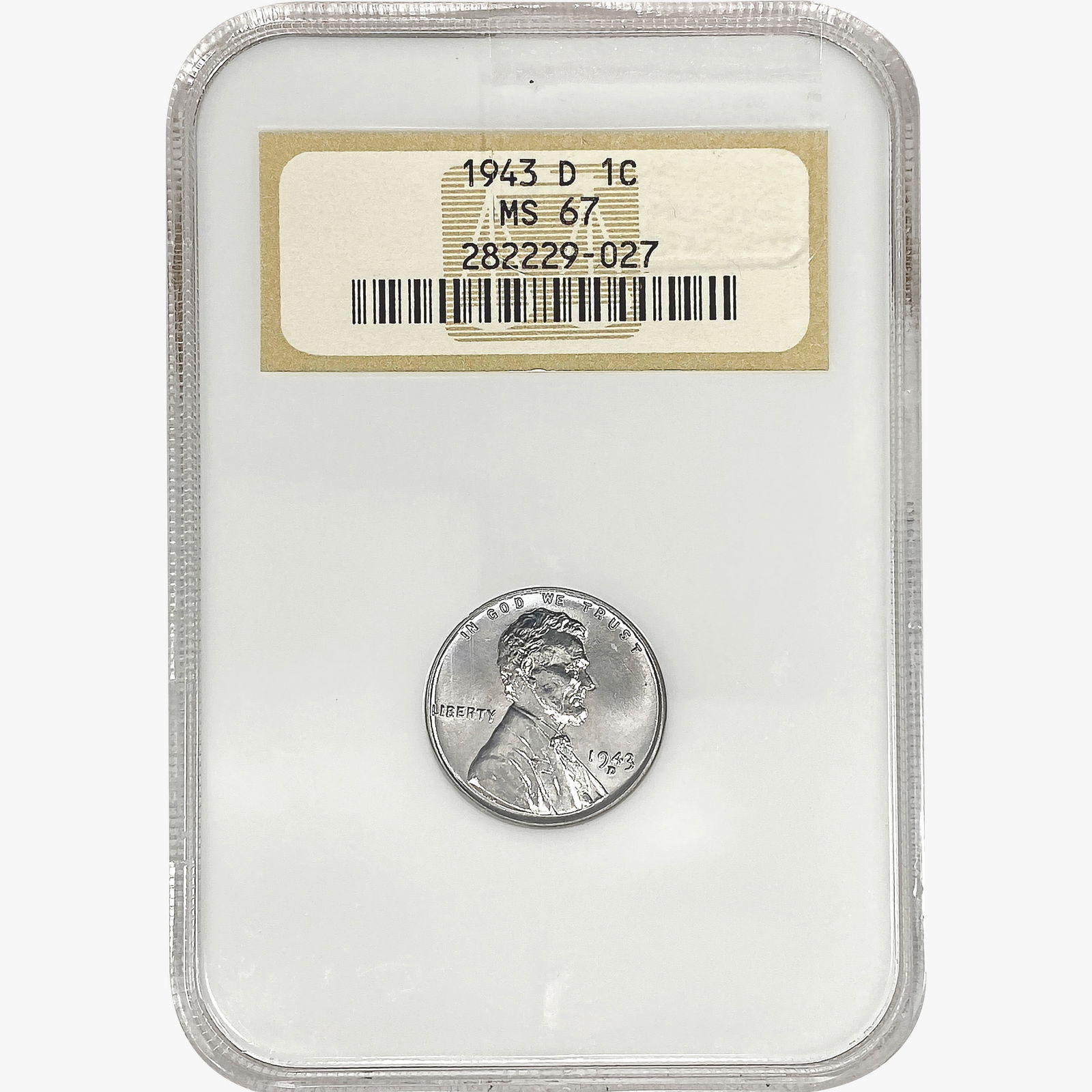1943-D Wheat Cent NGC MS67 (1 of 2)