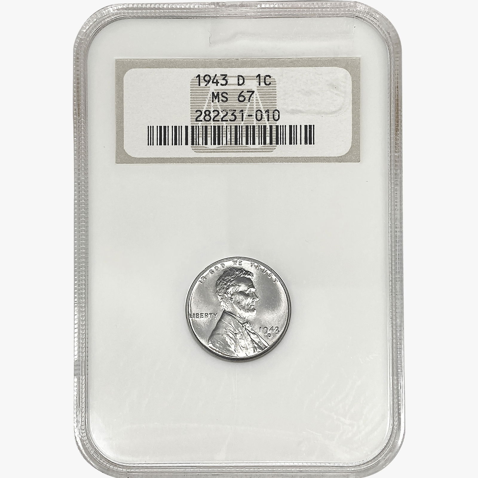 1943-D Wheat Cent NGC MS67 (1 of 2)
