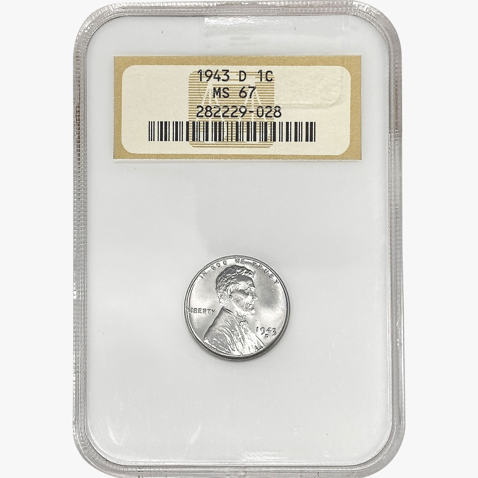 1943-D Wheat Cent NGC MS67 (1 of 2)